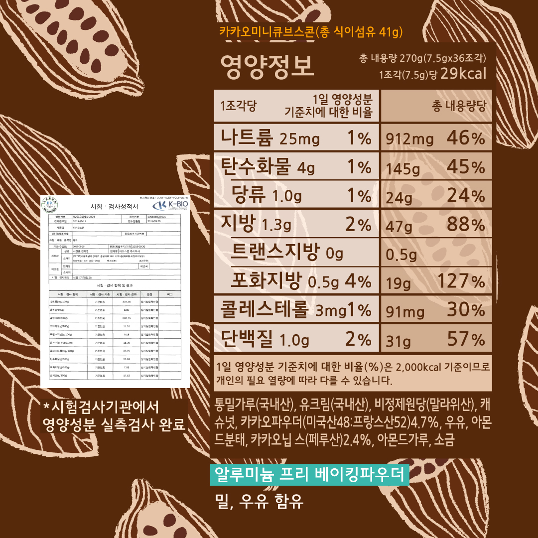 [하프팩]카카오미니큐브스콘
