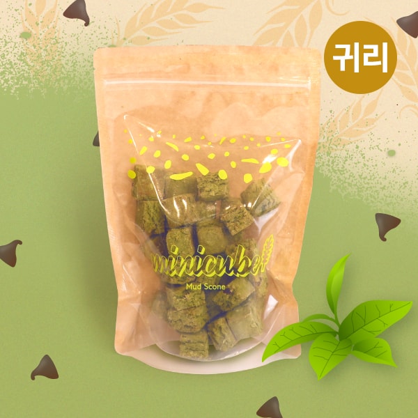 [하프팩]말차오트초코칩미니큐브스콘