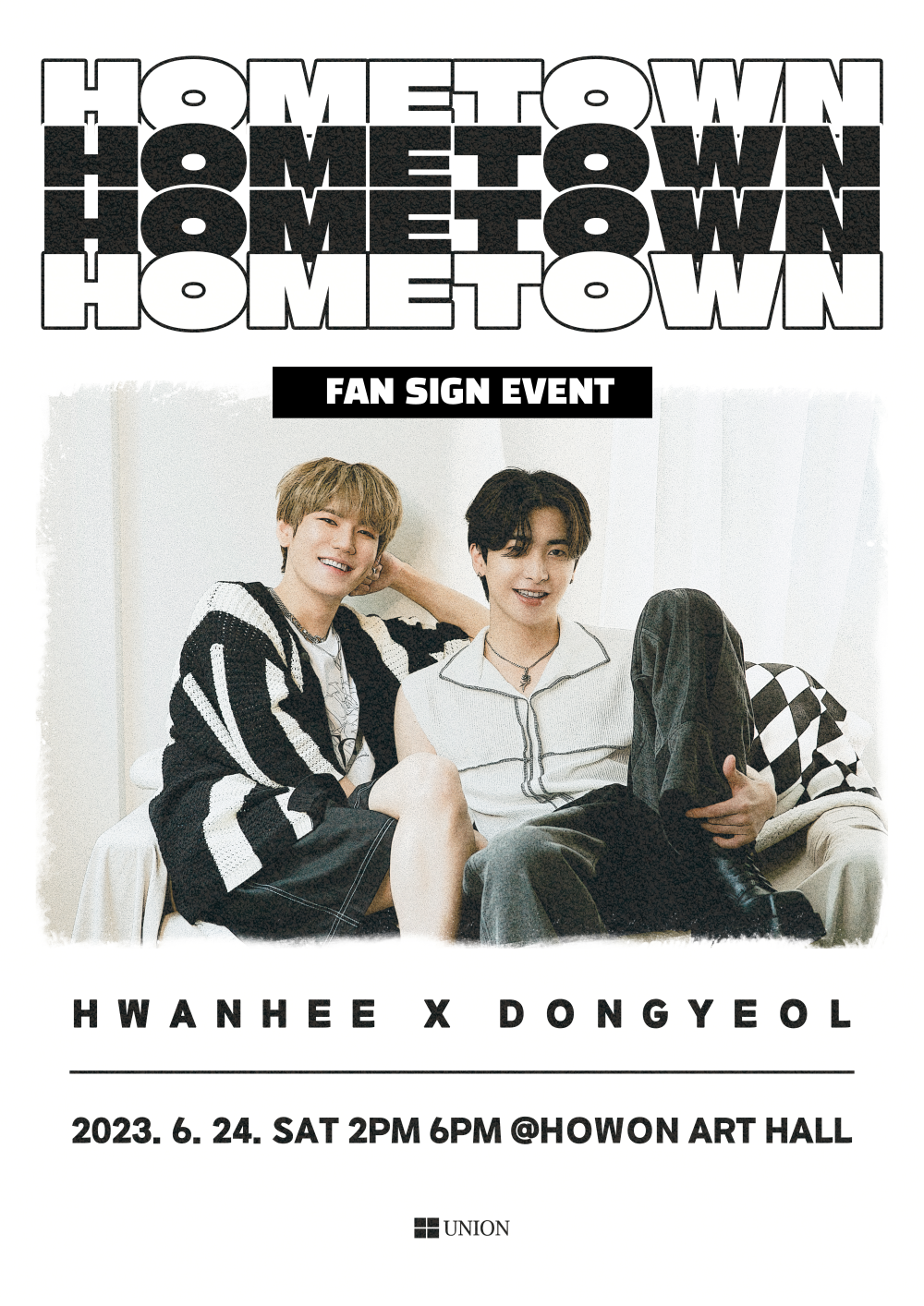 HWANHEE, DONGYEOL 'HOMETOWN' FAN SIGN EVENT