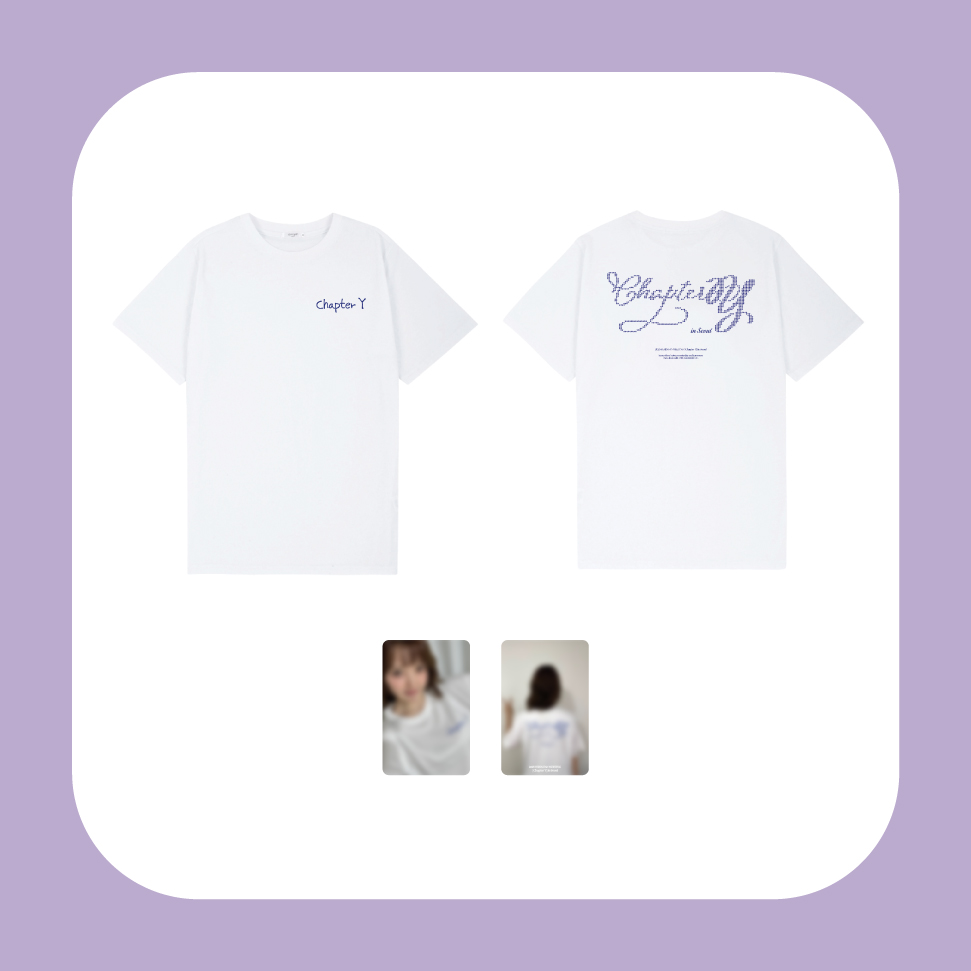 2025 YERIN FAN MEETING [Chapter Y] in Seoul 반팔 티셔츠