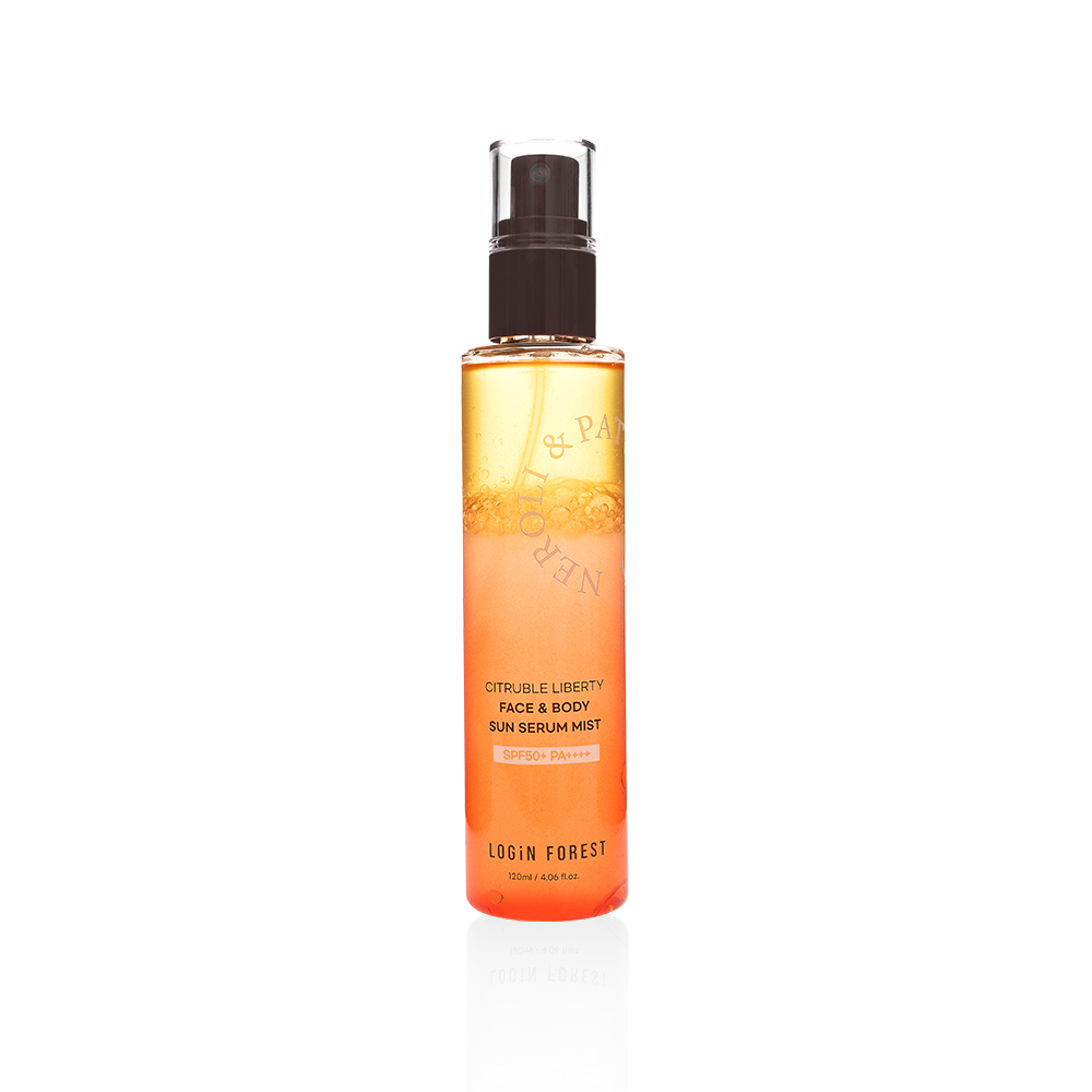 로그인 포레스트 시트러블 리버티 페이스 앤 바디 선세럼 미스트 (SPF50+ PA++++) 120ml