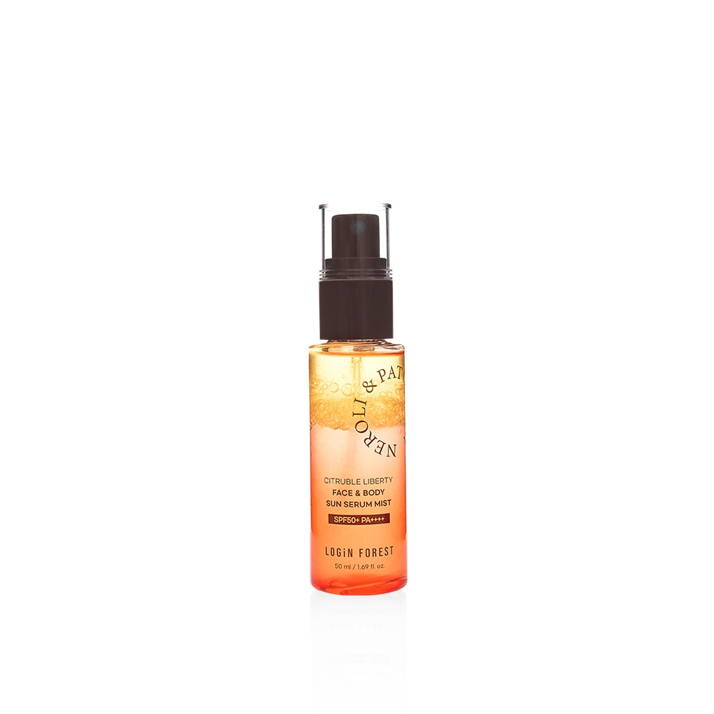 로그인 포레스트 시트러블 리버티 페이스 앤 바디 선세럼 미스트 (SPF50+ PA++++) 50ml
