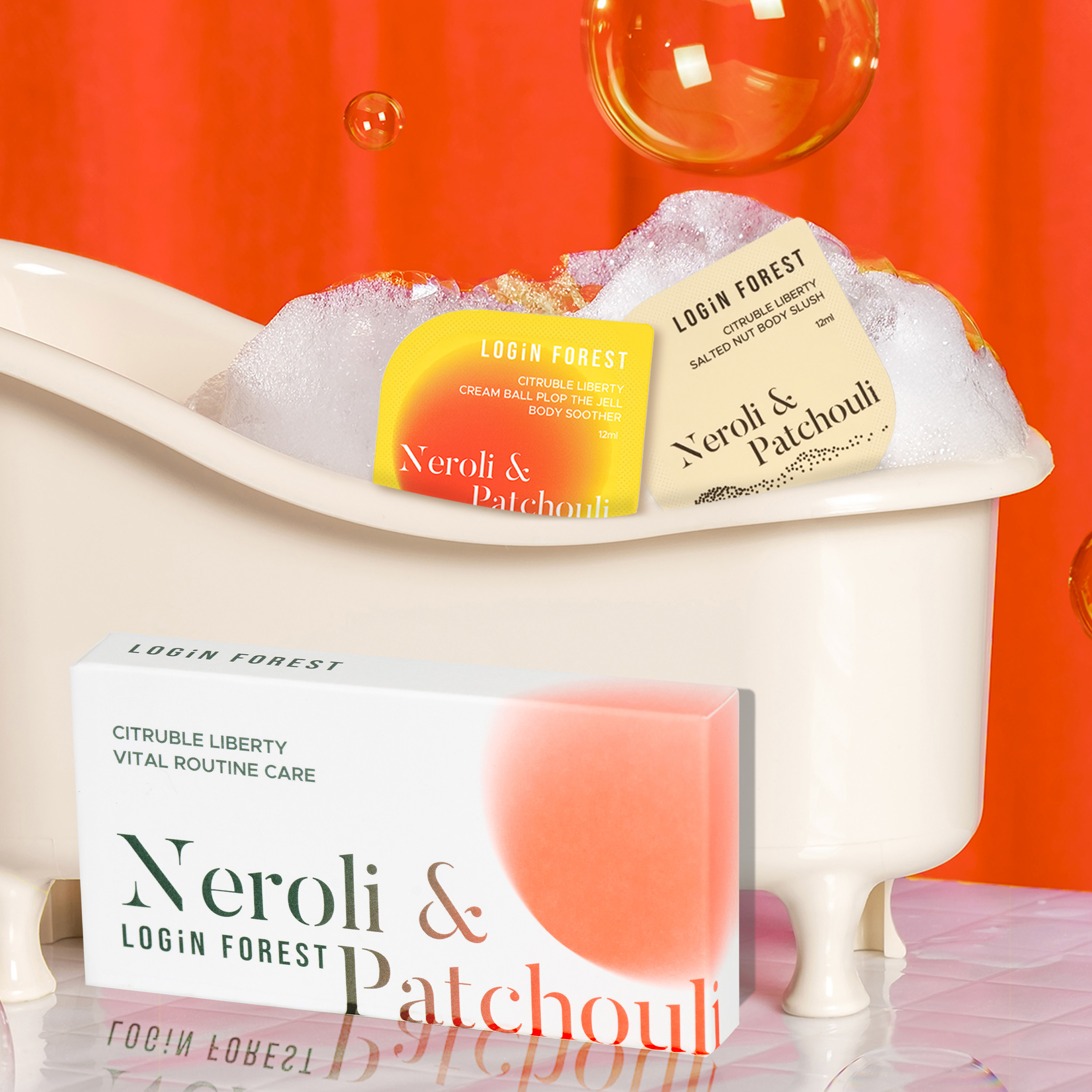 로그인 포레스트 시트러블 리버티 바이탈 루틴 케어 12ml * 2ea