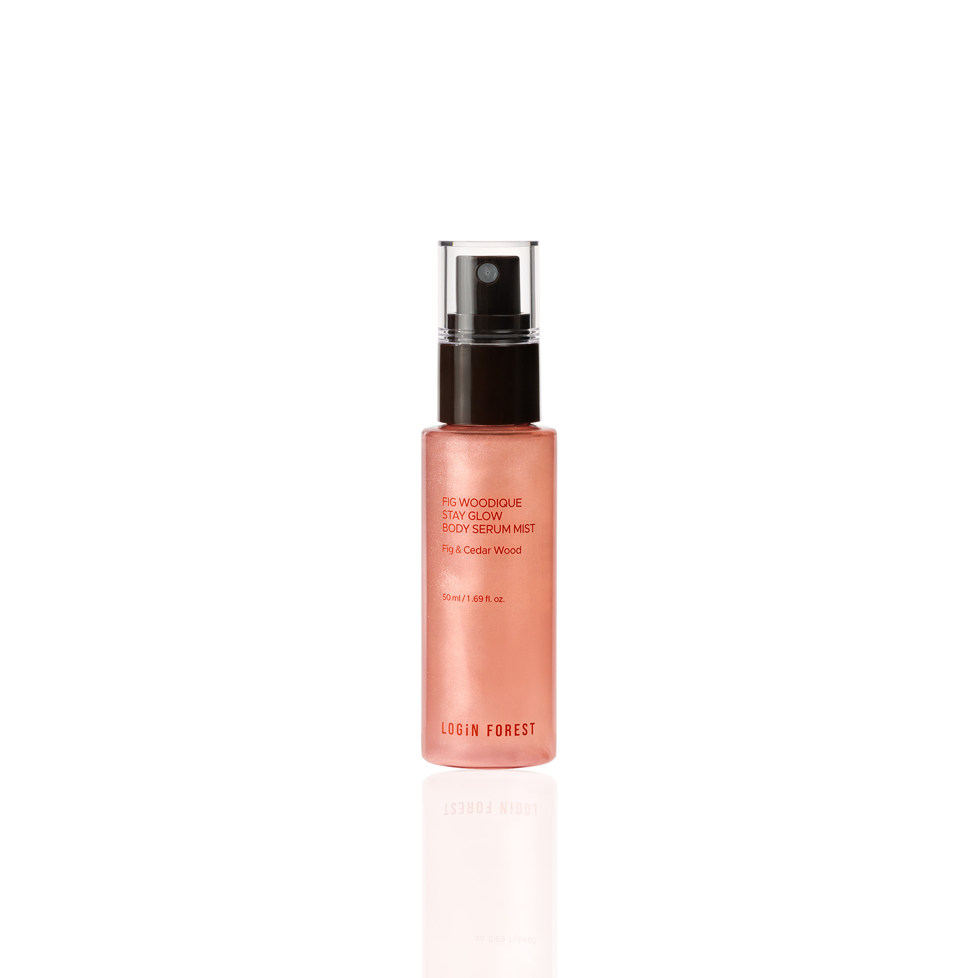 로그인 포레스트 피그 우디끄 스테이 글로우 바디 세럼 미스트 50ml