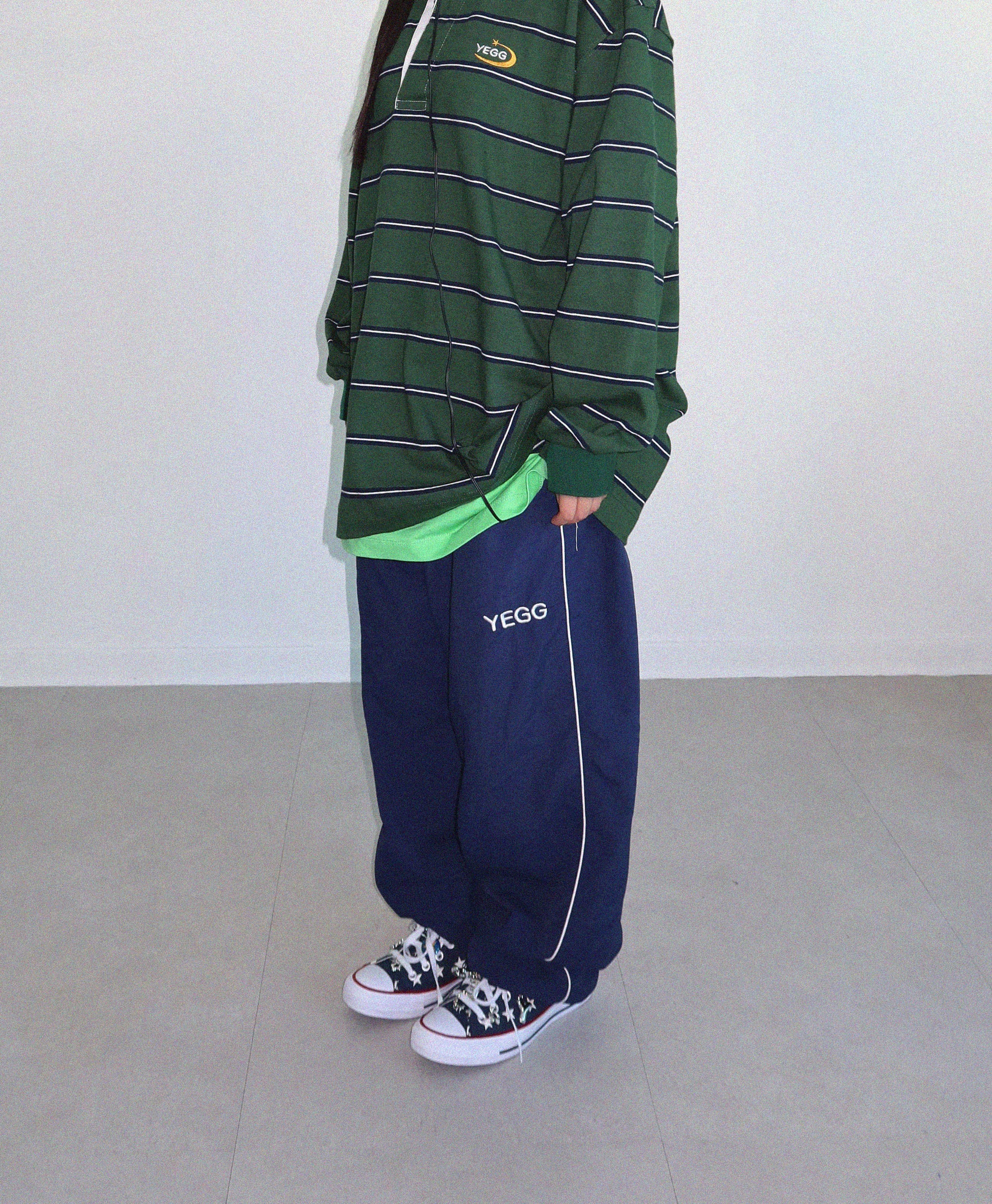 Nylon Wing Pants Navy