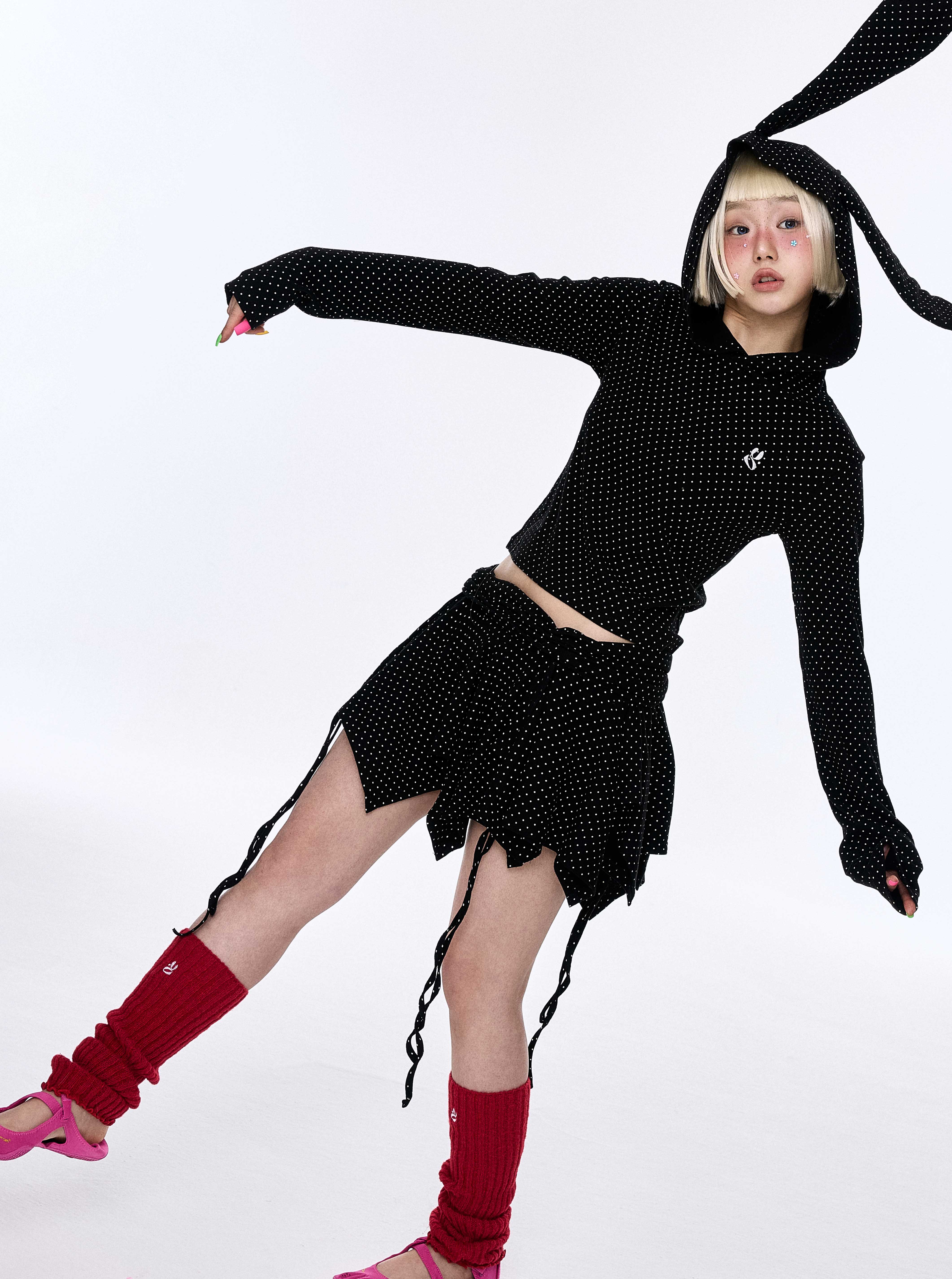 Bunny Girl Skirt Black