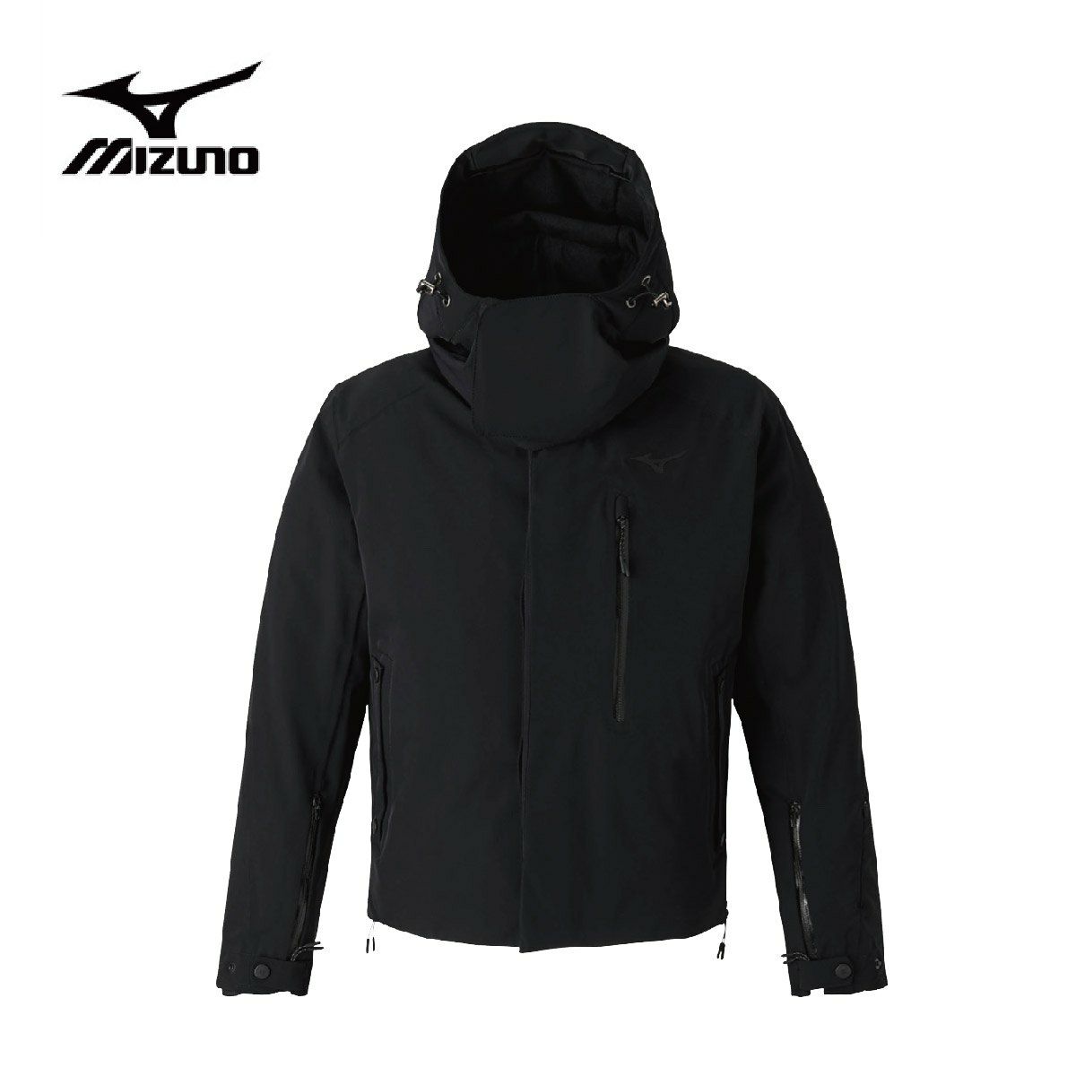 2324 MIZUNO BLACK PREMIUM PARKA : Z2ME2300