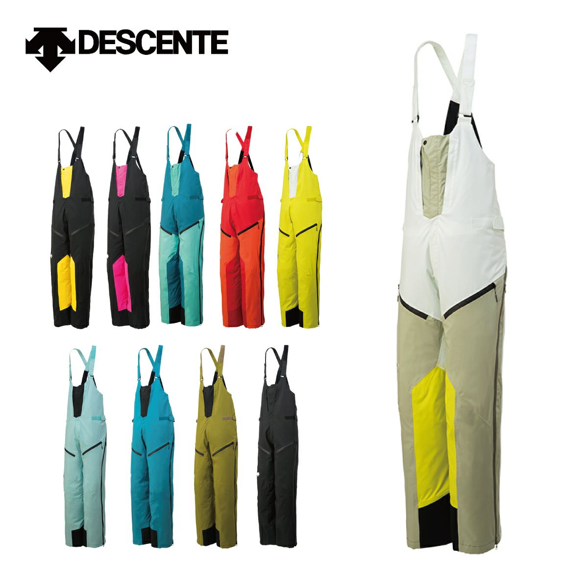 2324 DESCENTE S.I.O INSULATED BIB PANTS : DWUWJD53