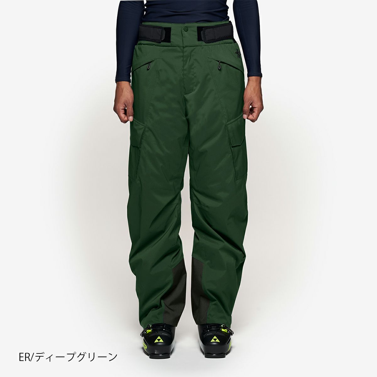 2324 GOLDWIN G-SOLID COLOR CARGO WIDE PANTS : G33357