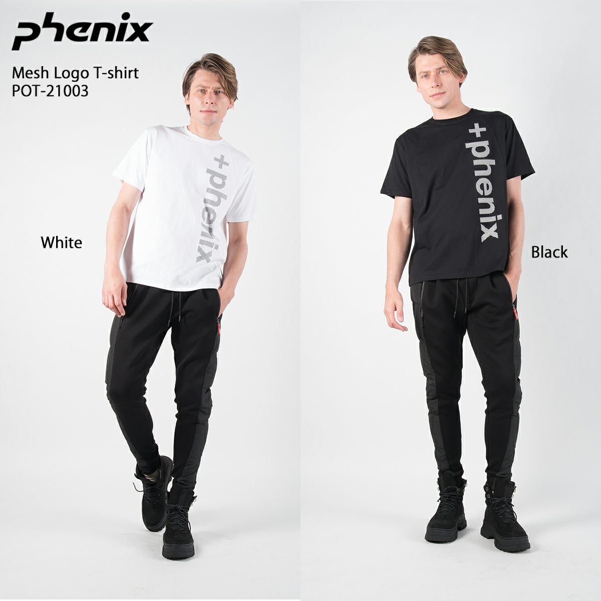 PHENIX Mesh Logo T-shirt / POT-21003