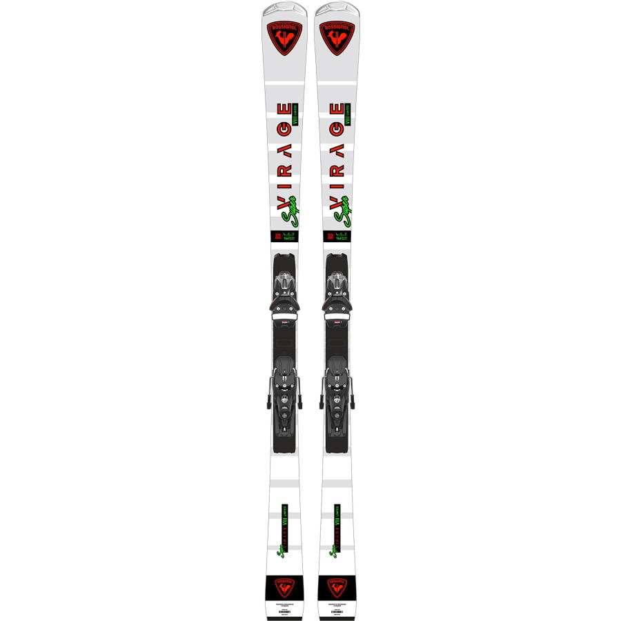 2425 ROSSIGNOL SUPER VIRAGE VIII LTD R22 + SPX 14 Rockerace GW Hot Red