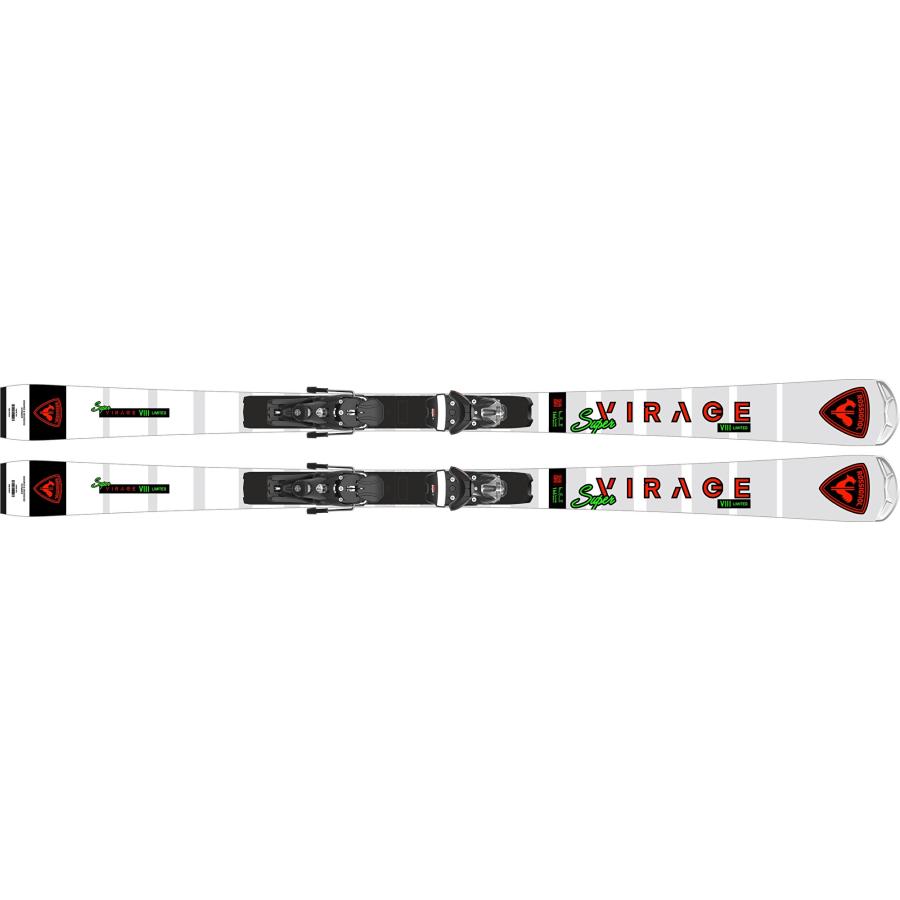 2425 ROSSIGNOL SUPER VIRAGE VIII LTD R22 + SPX 14 Rockerace GW Hot Red