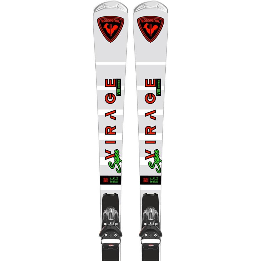 2425 ROSSIGNOL SUPER VIRAGE VIII LTD R22 + SPX 14 Rockerace GW Hot Red
