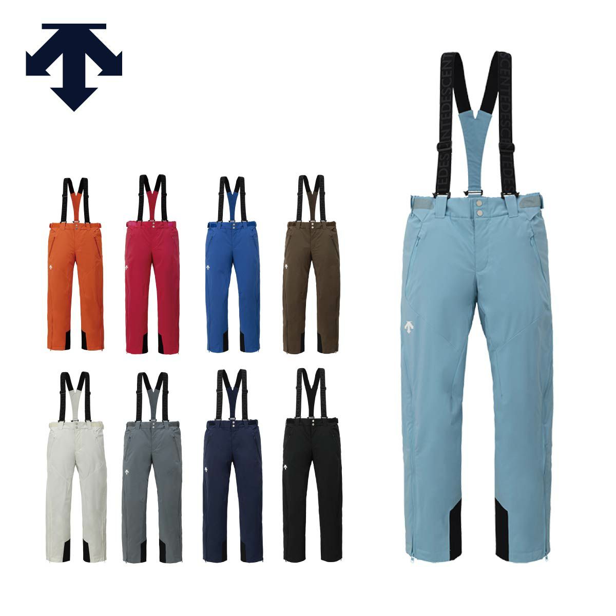 2425 DESCENTE S.I.O FULL ZIP INSULATED PANTS / DW4FLP50U