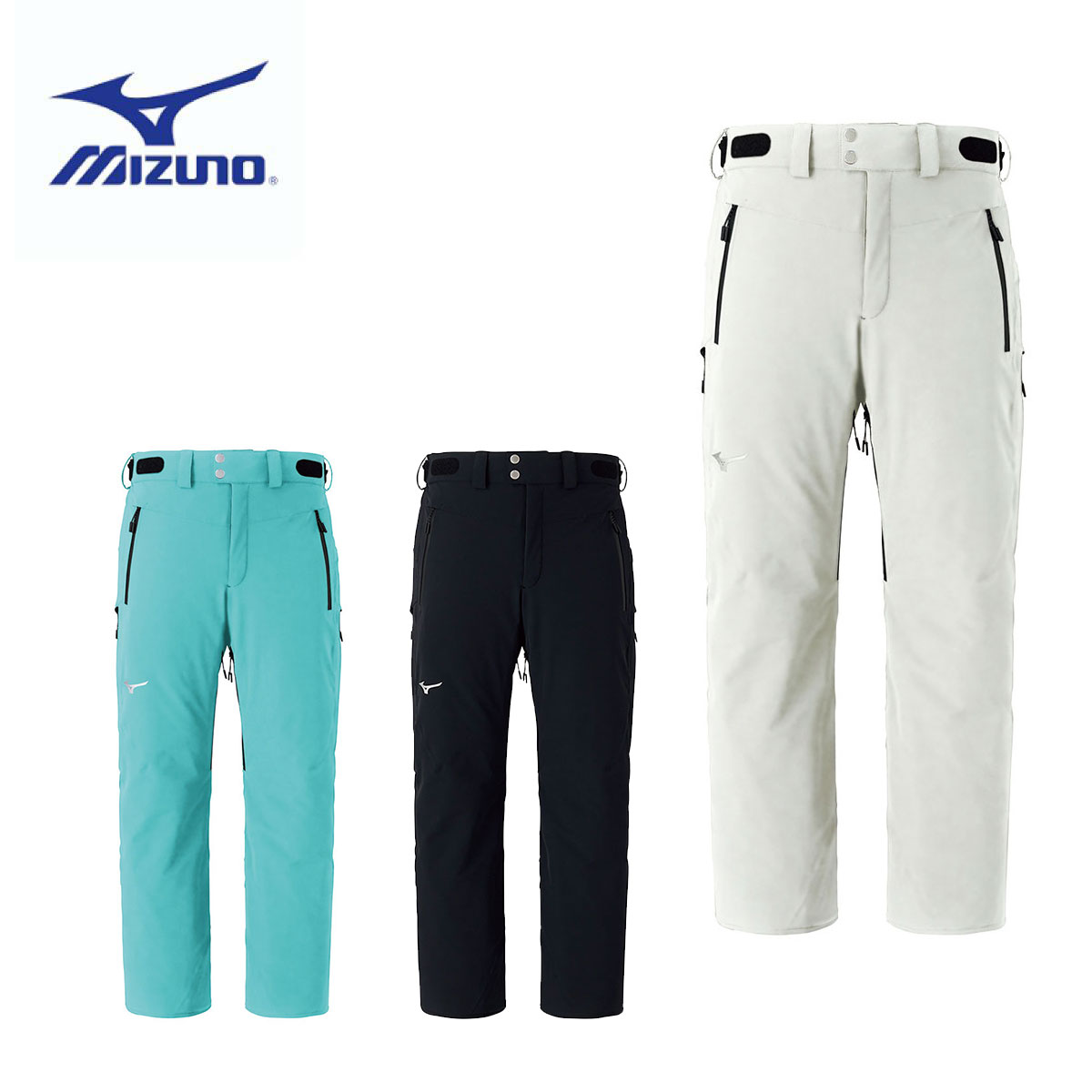 2526 MIZUNO BLACK LIMITED MODEL SKI PANTS : Z2MFB350