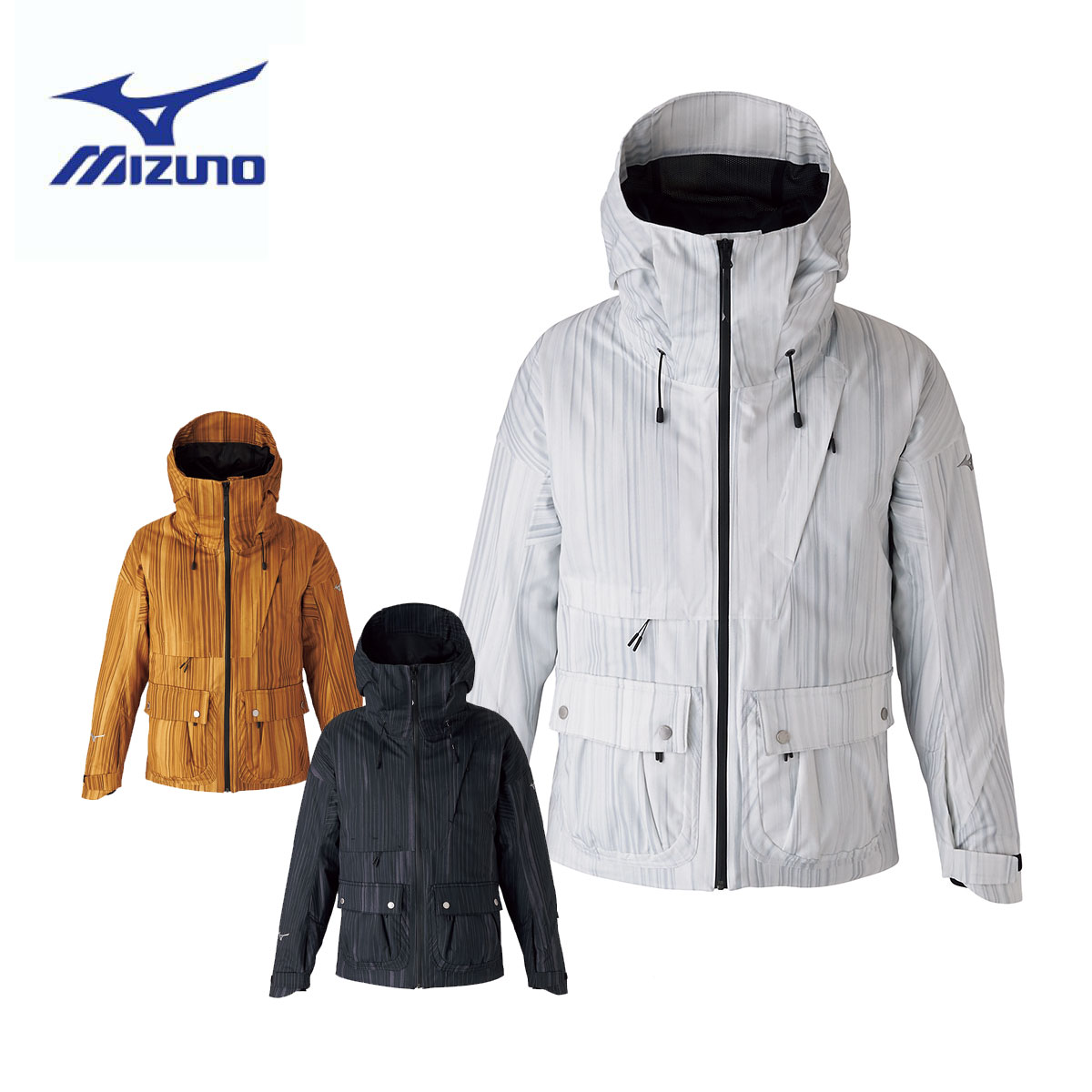 2425 MIZUNO FREE SKI PRINT PARKA : Z2MEB340