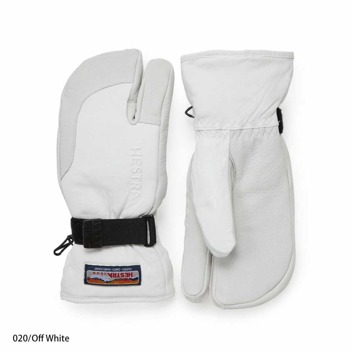 2425 HESTRA 3-Finger Full Leather / 30872