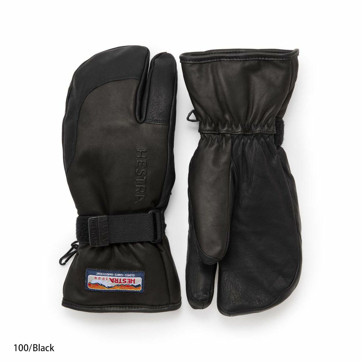 2425 HESTRA 3-Finger Full Leather / 30872