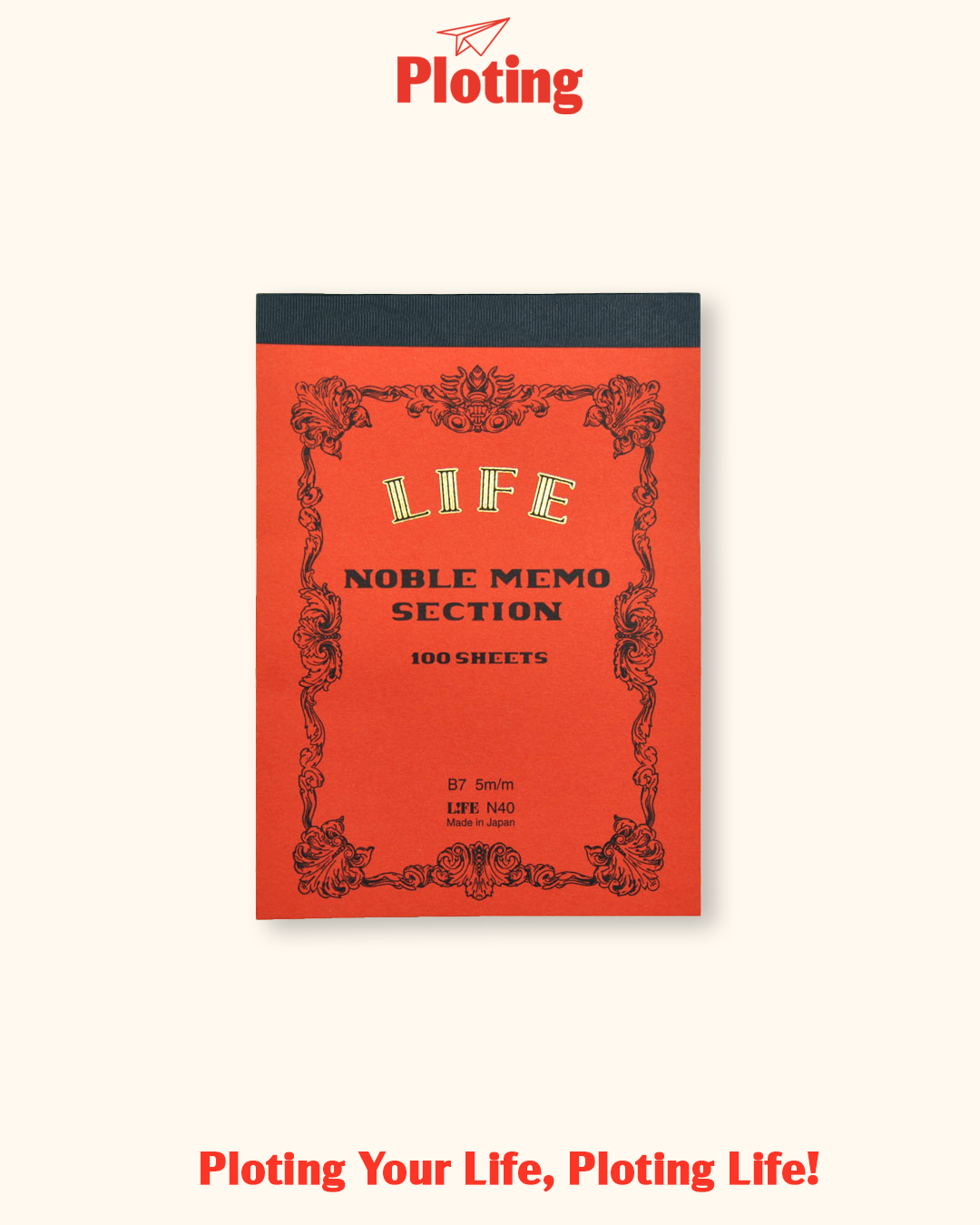 LIFE 노블패드 B7(grid/plain/ruled)