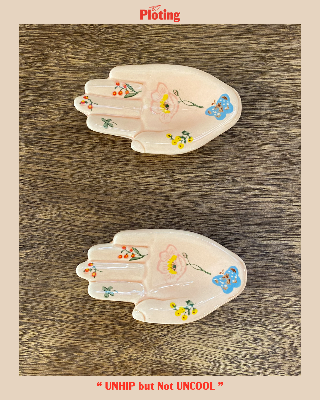 핸드페인팅 소품트레이