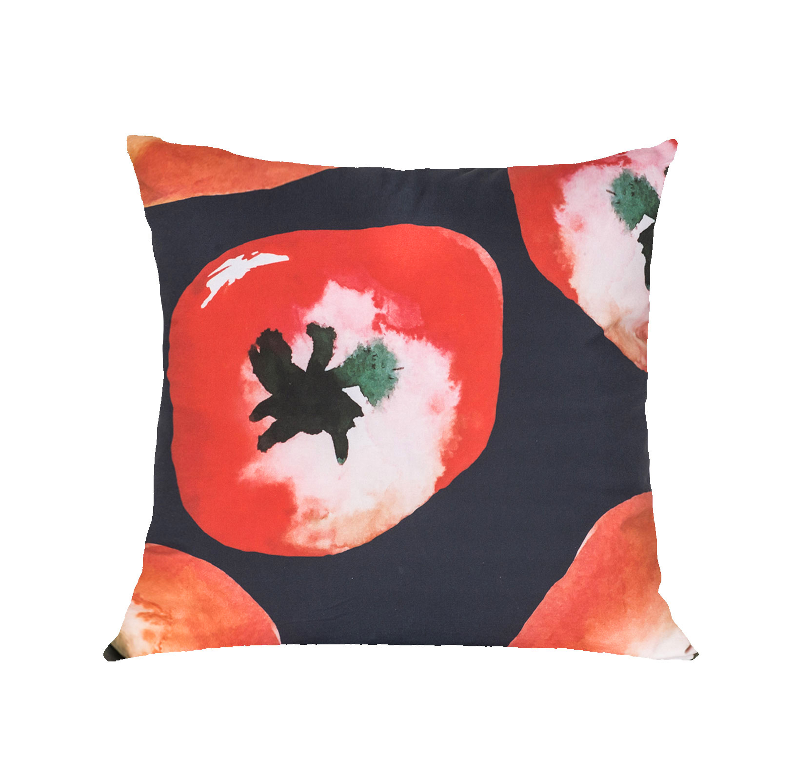tomato cushion cover (navy)