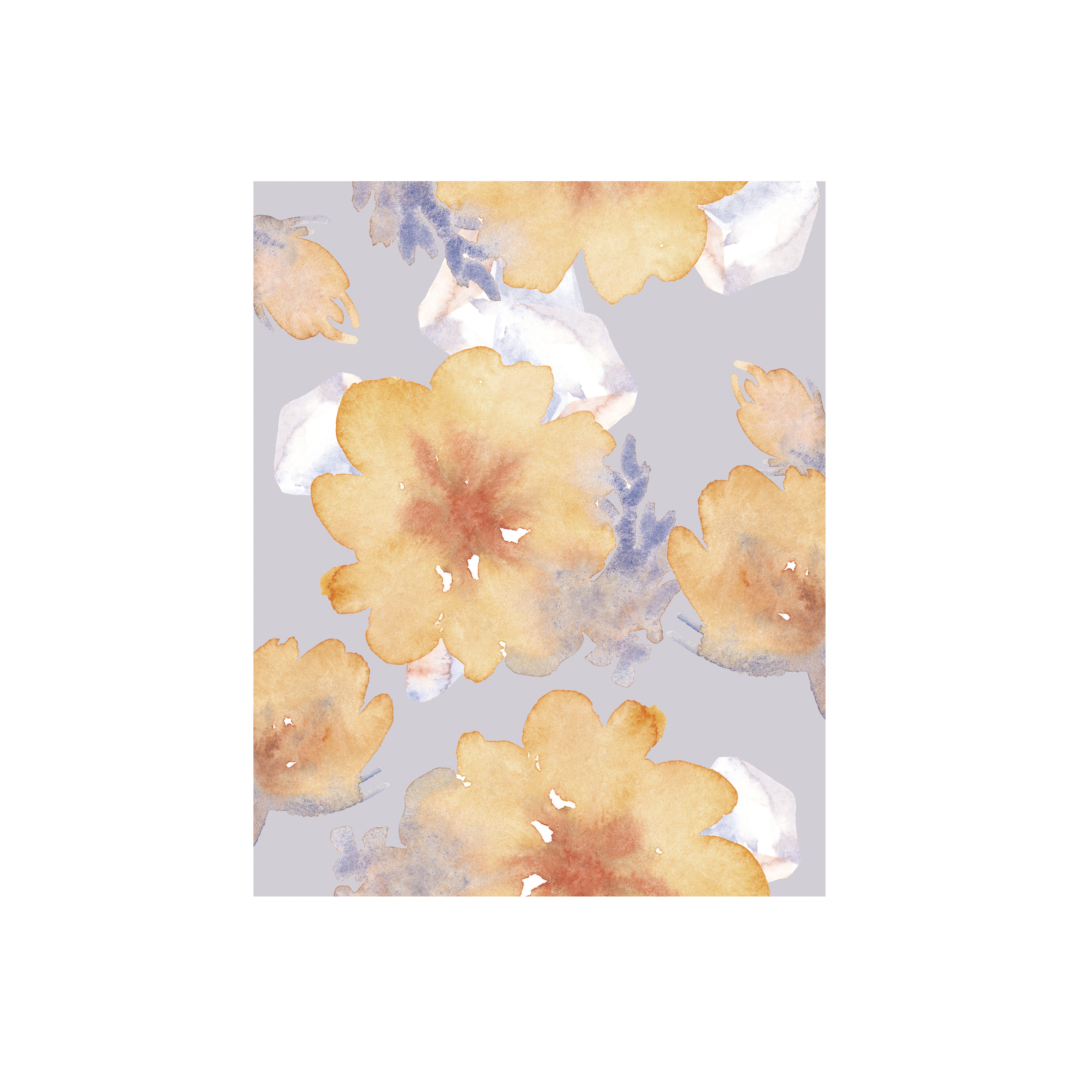 adonis paper poster (light violet) (50x40)