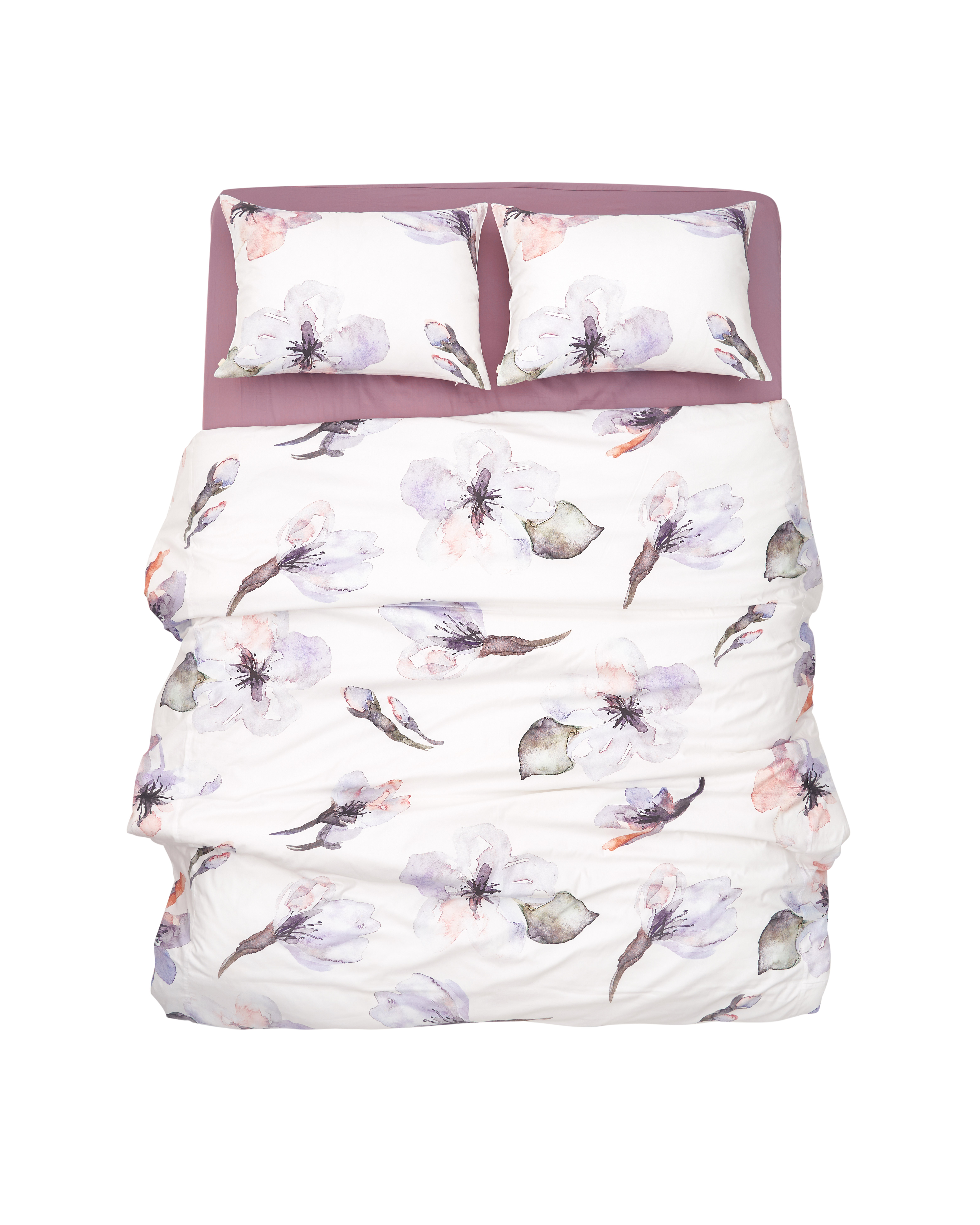 [tvn 구미호뎐 협찬] cherry blossom bedding set (white) (Q/K)