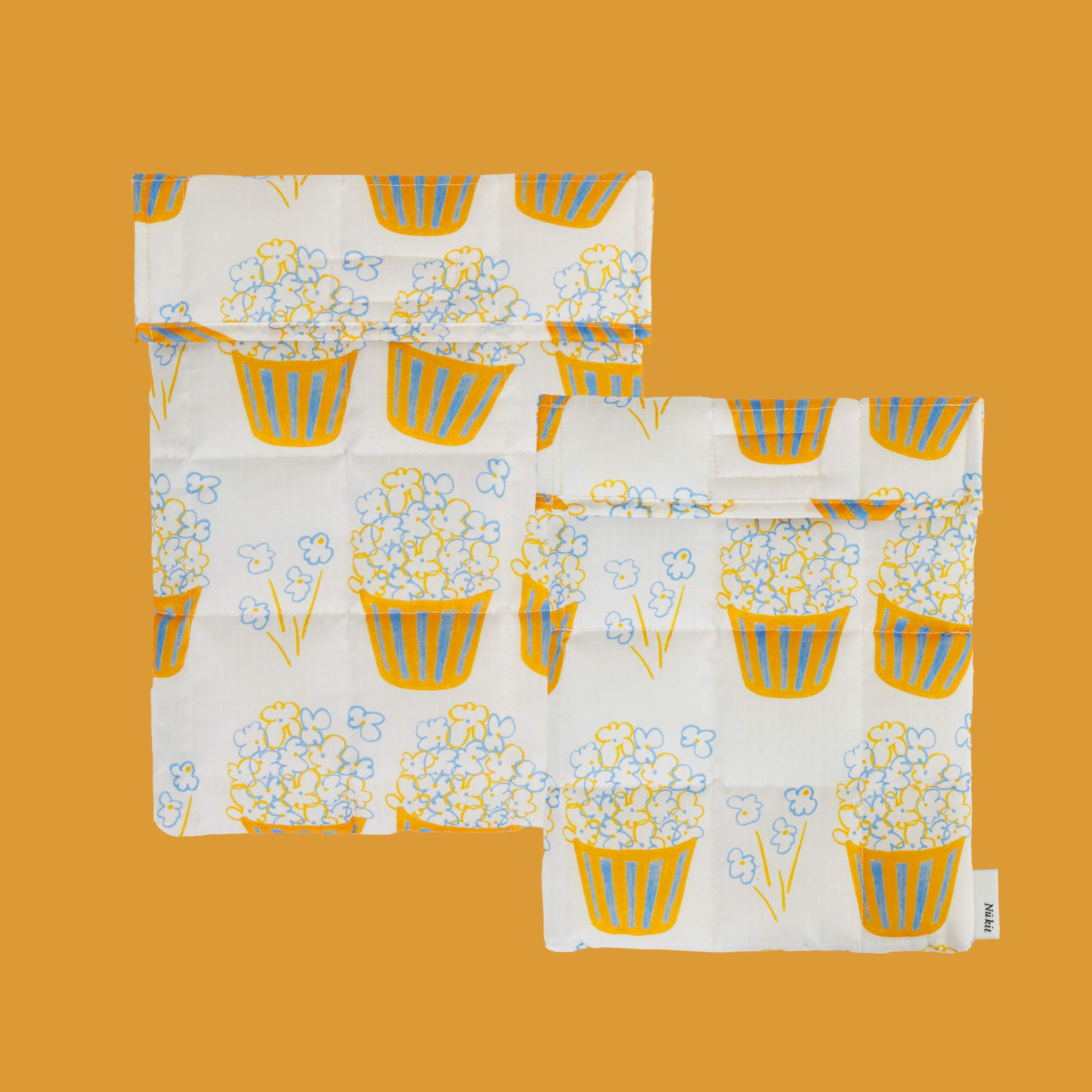 popcorn flower ivory 태블릿 파우치