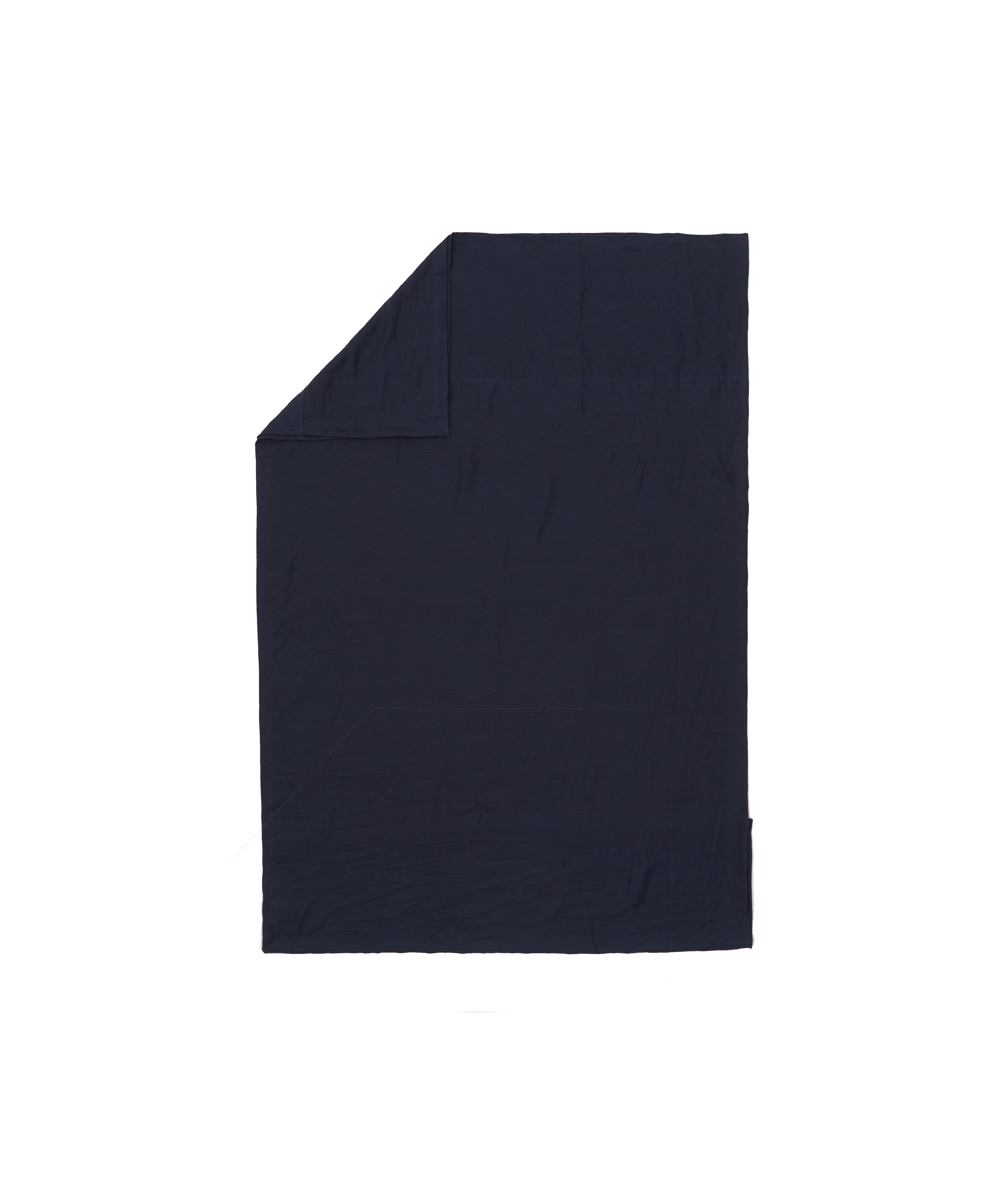navy 린넨 홑이불