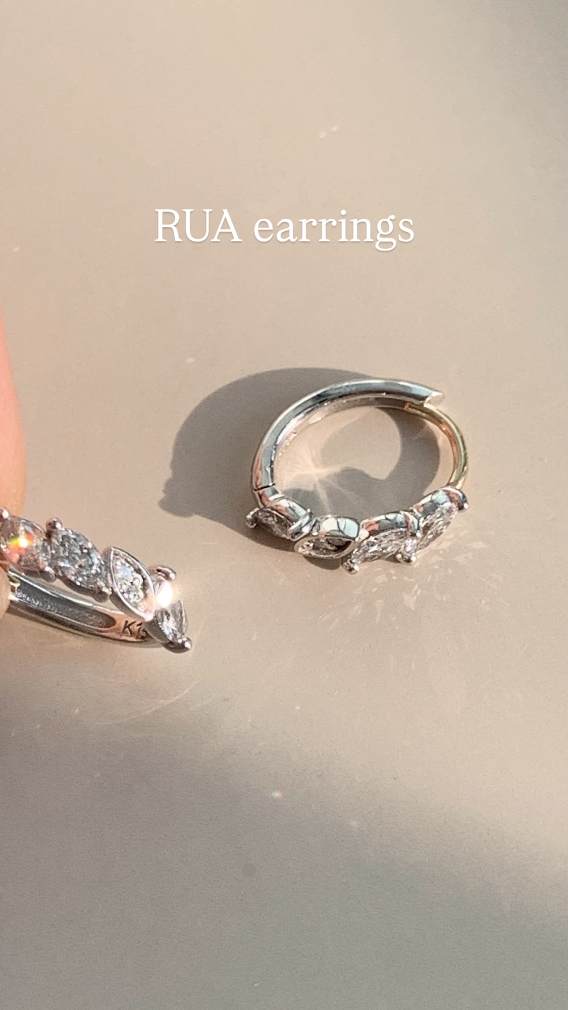 RUA EARRINGS (Lab diamond)