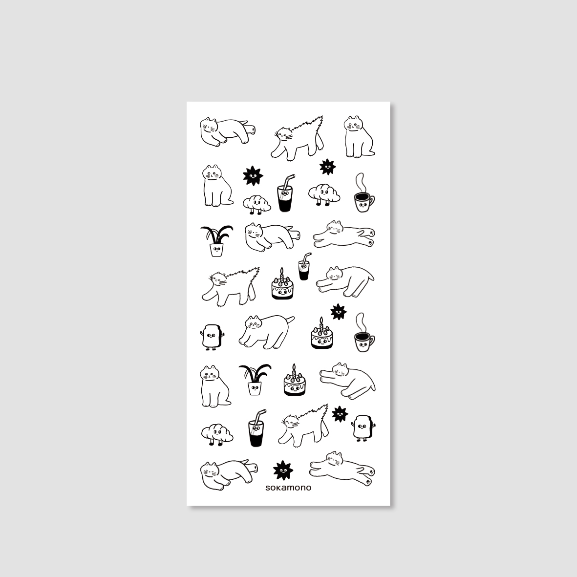 BLACK CAT STICKER