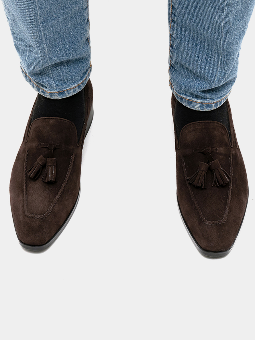 [Refurb]Ardor_Tassel D.Brown Suede / ALC011