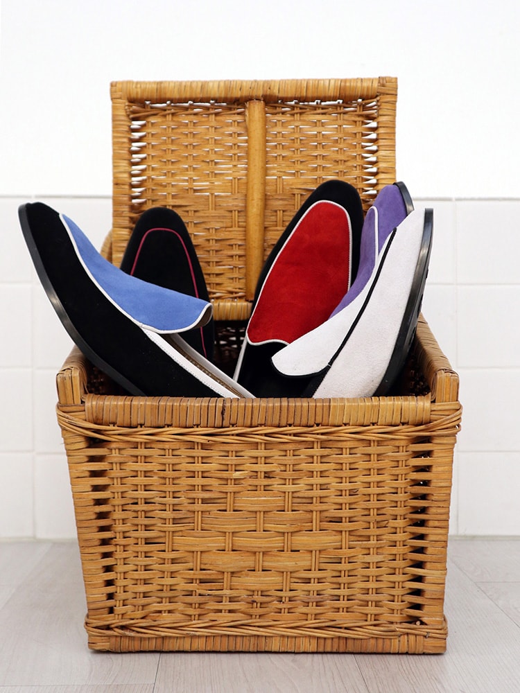 Ardor Loafers #1004 [Black suede]