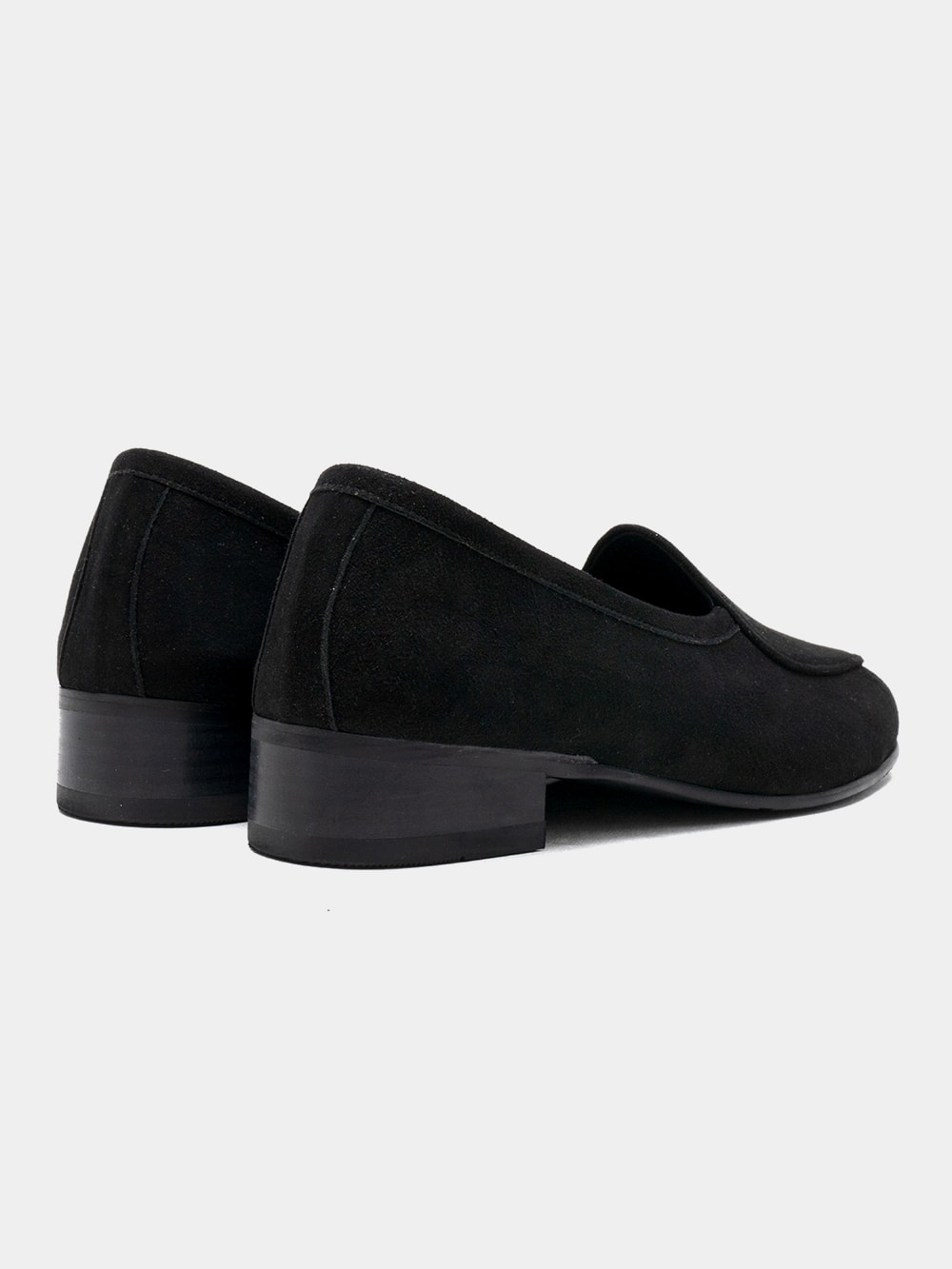 [Refurb] Belgian Loafers Black Suede / ALC043