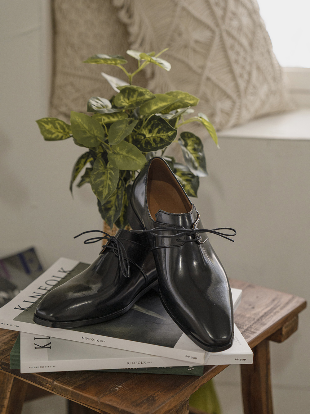Ardor Derby shoes #122 [Black]