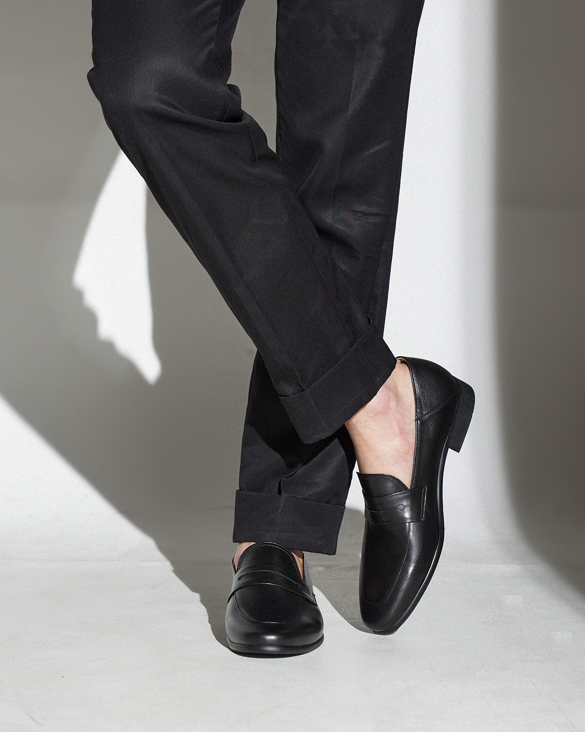 Luce Penny Loafers #027 [Black]
