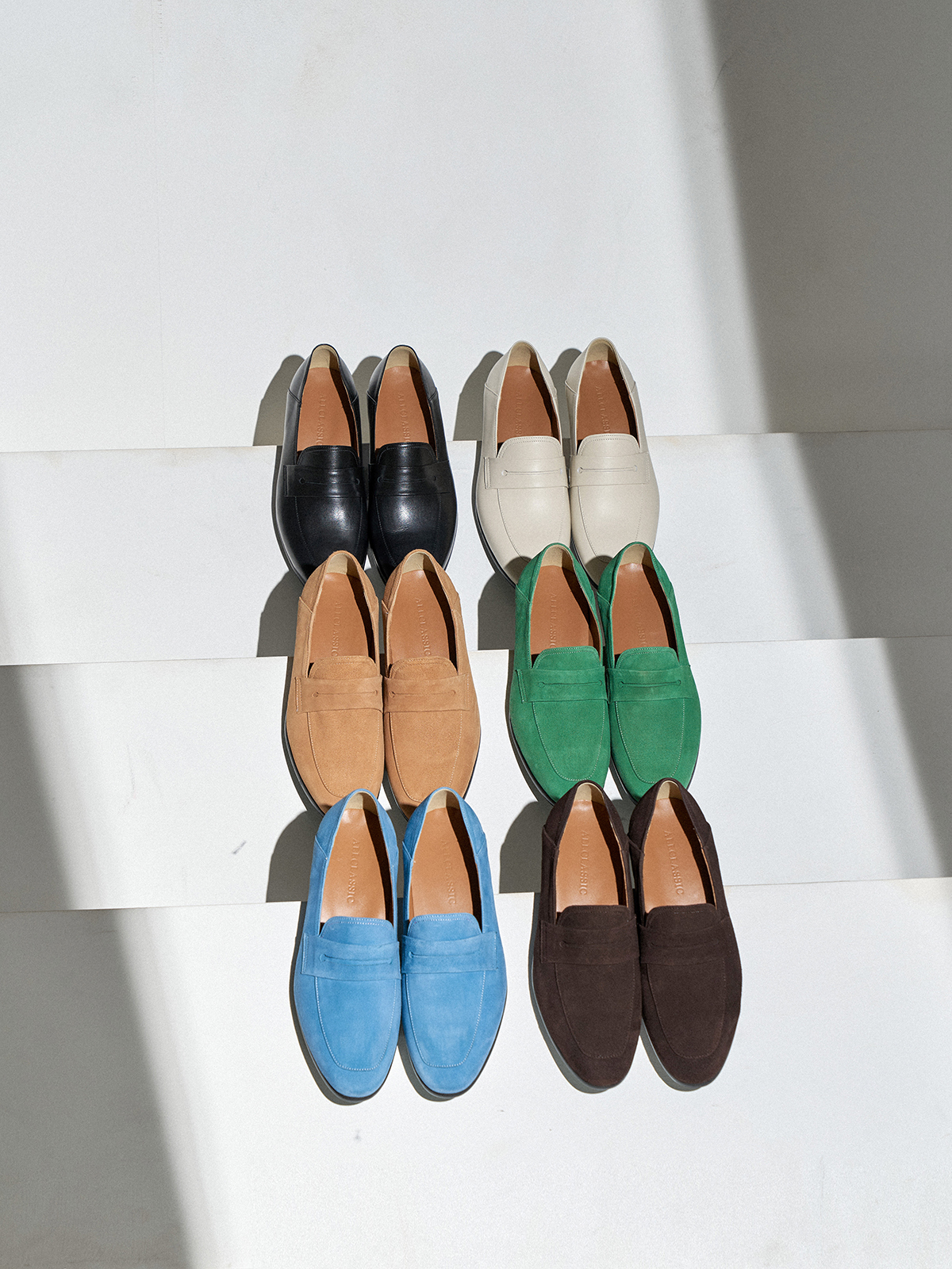 Luce Penny Loafers #027 [Black]