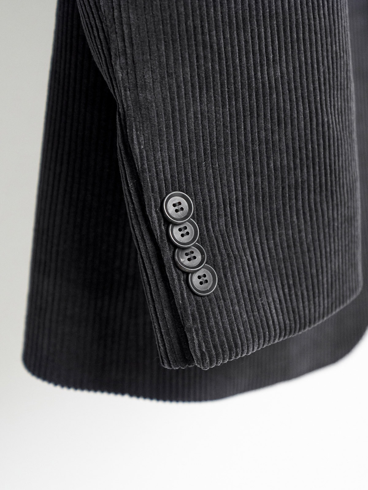 Tailored Jacket #001 [Black corduroy]