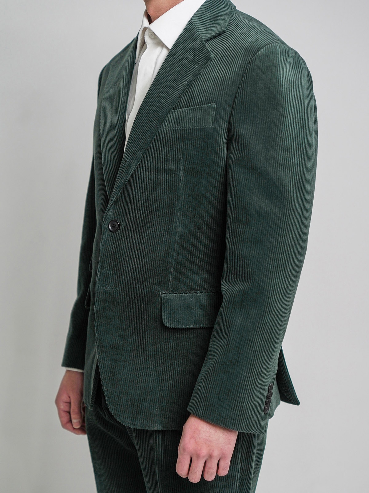 Tailored Jacket #001 [Green corduroy]