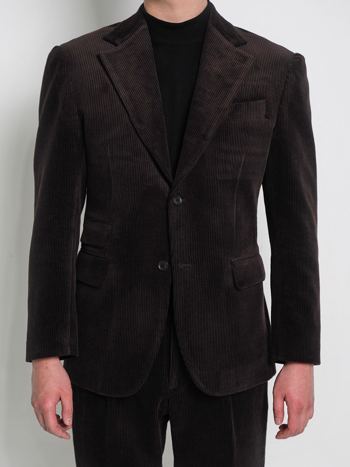 Tailored Jacket #001 [D.brown corduroy]