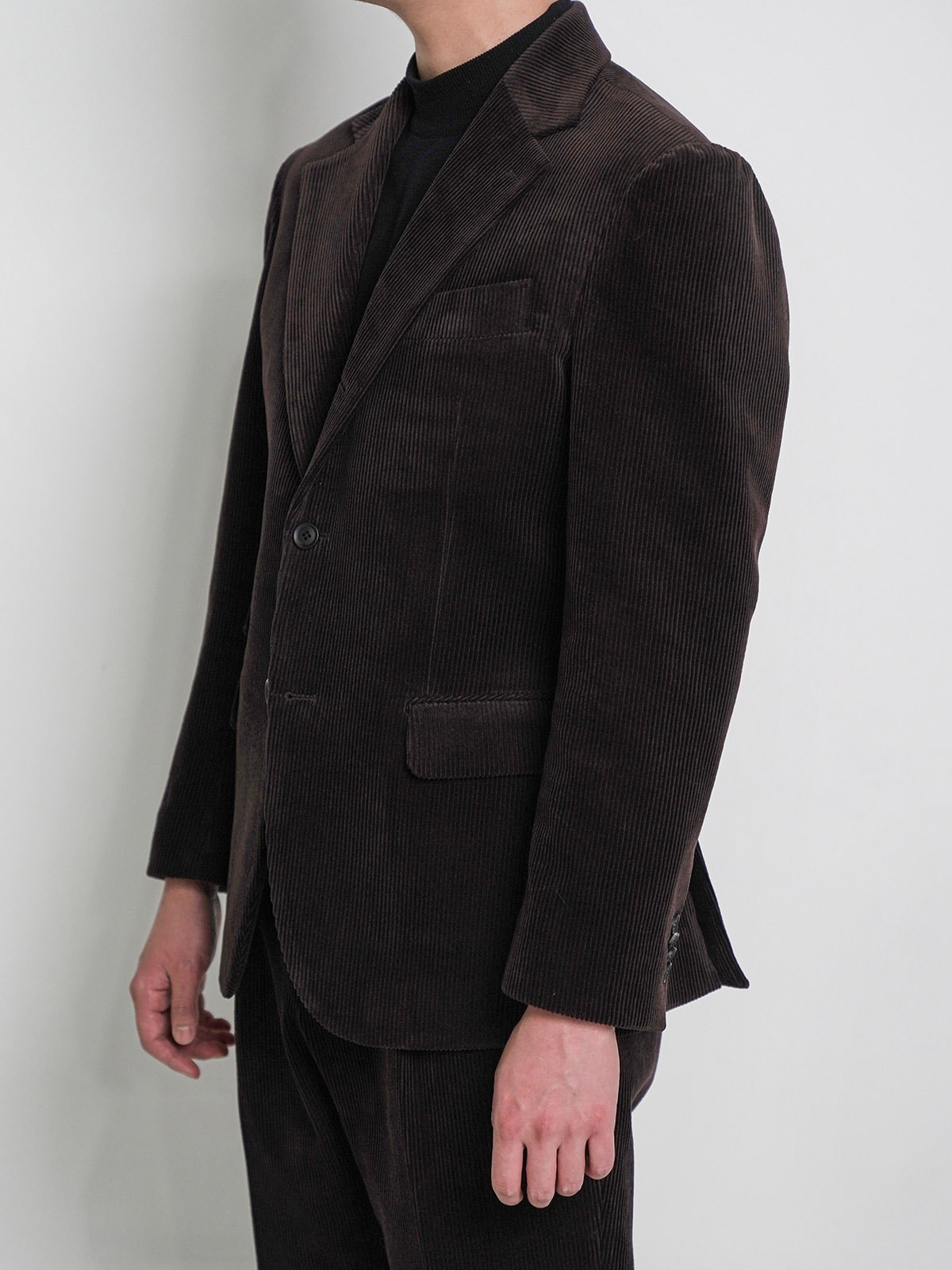 Tailored Jacket #001 [D.brown corduroy]