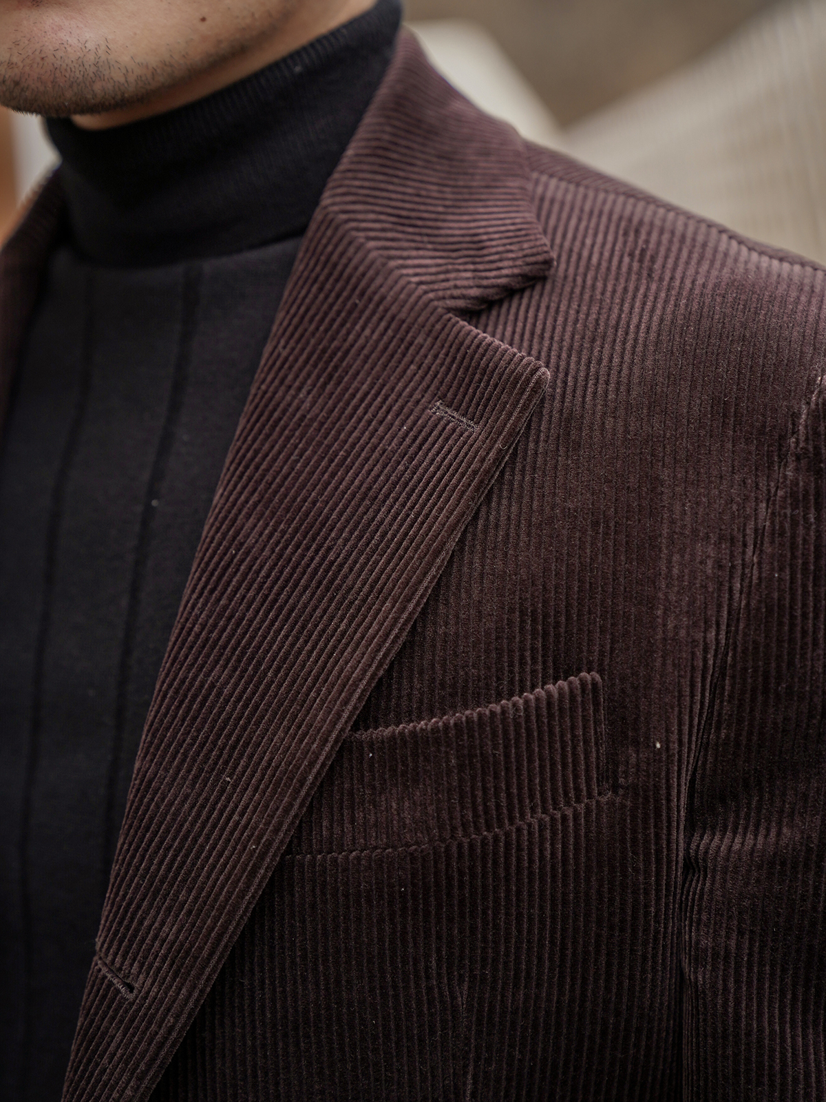 Tailored Jacket #001 [D.brown corduroy]