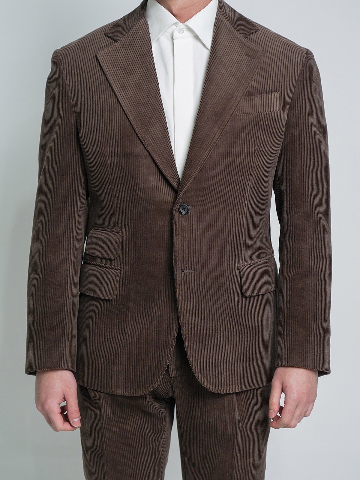 Tailored Jacket #001 [Brown corduroy]