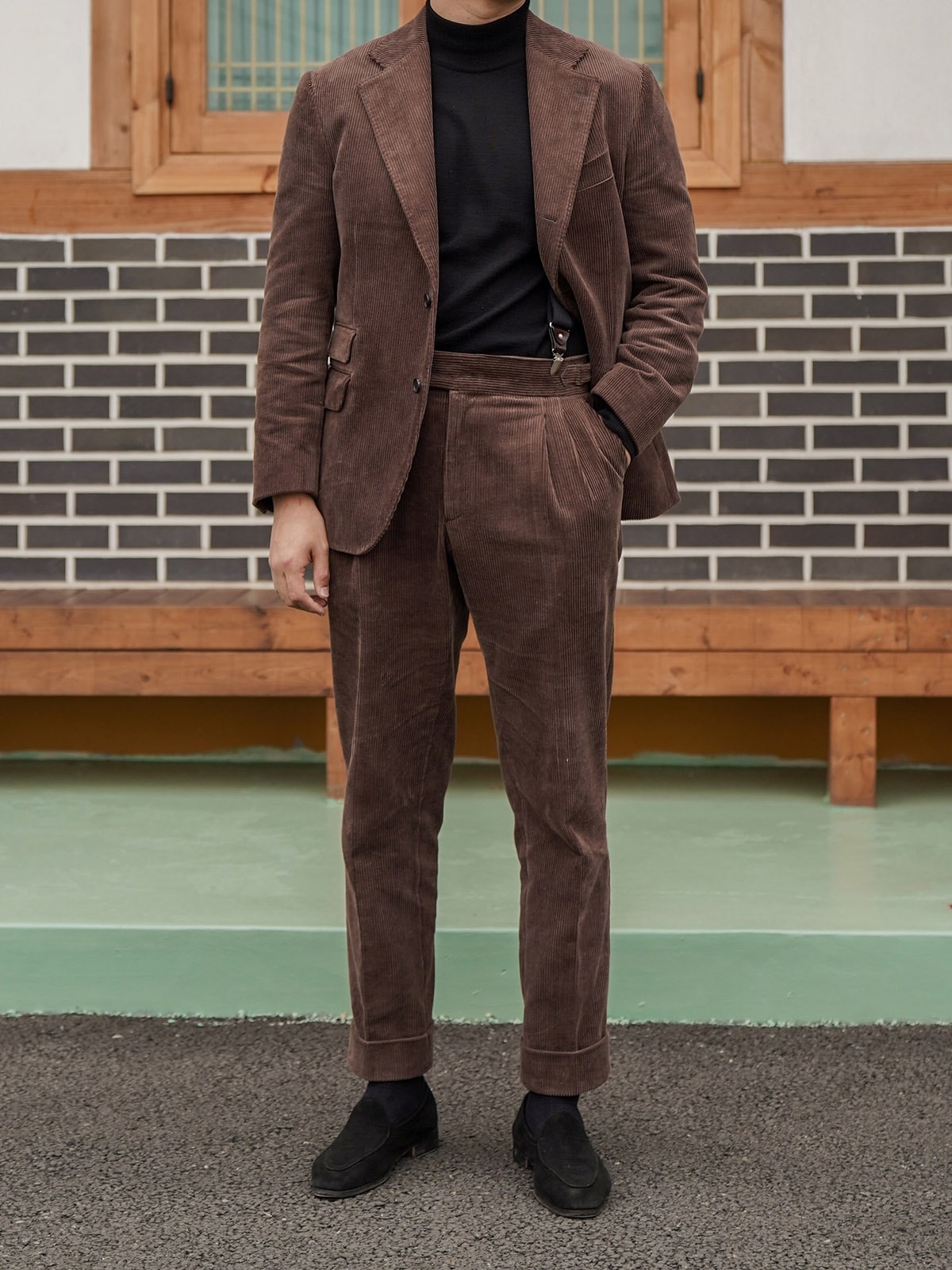 Tailored Jacket #001 [Brown corduroy]