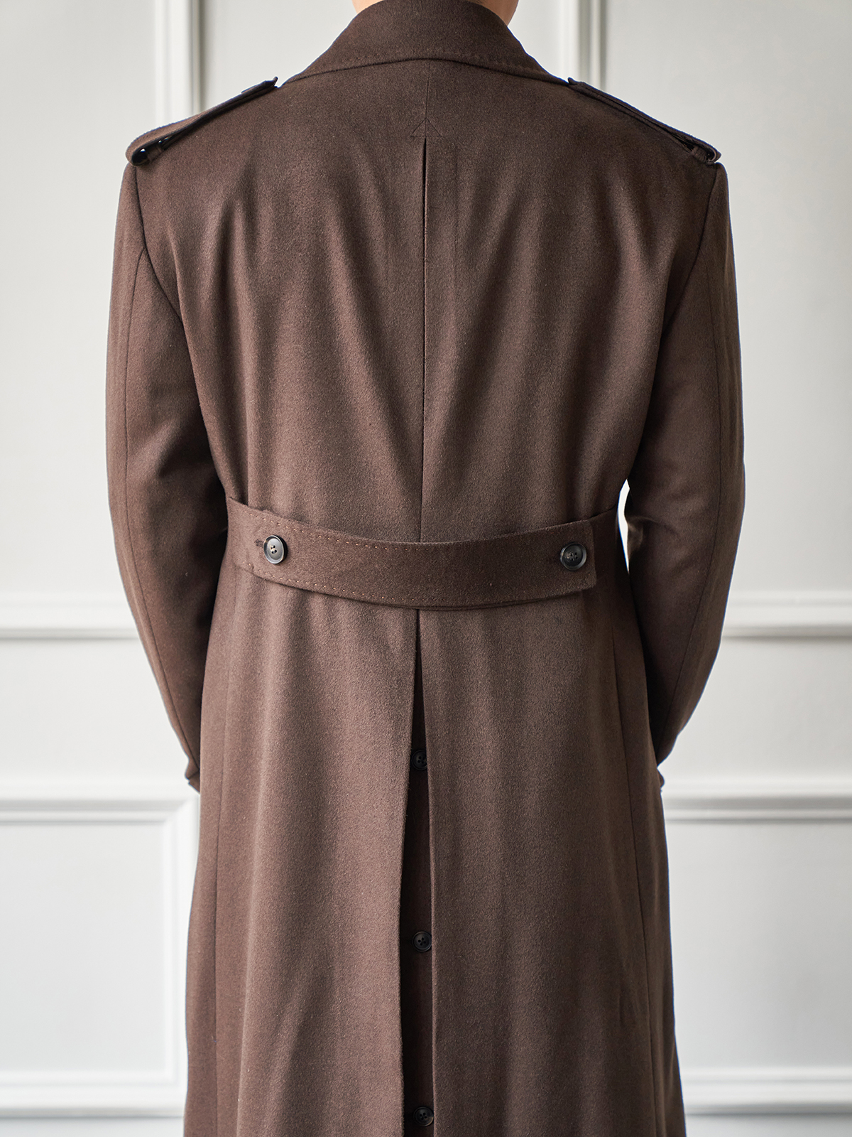 Tailored Great Coat #001 [Brown]