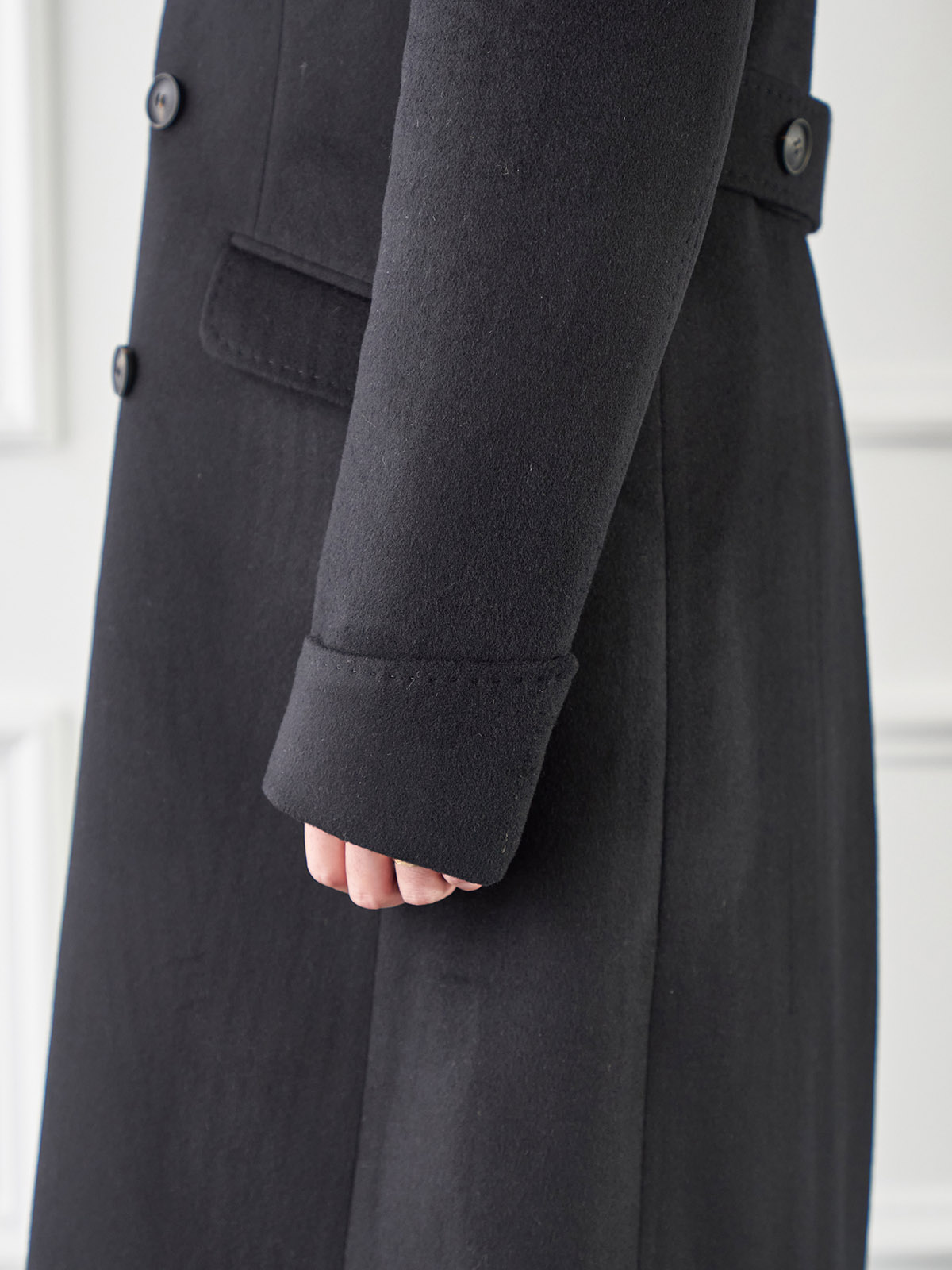 Tailored Great Coat #001 [Black]