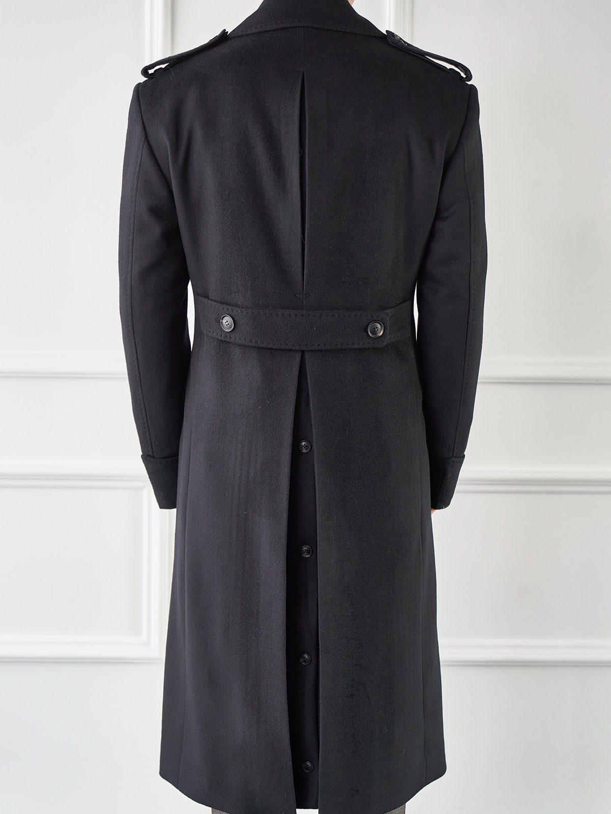 Tailored Great Coat #001 [Black]