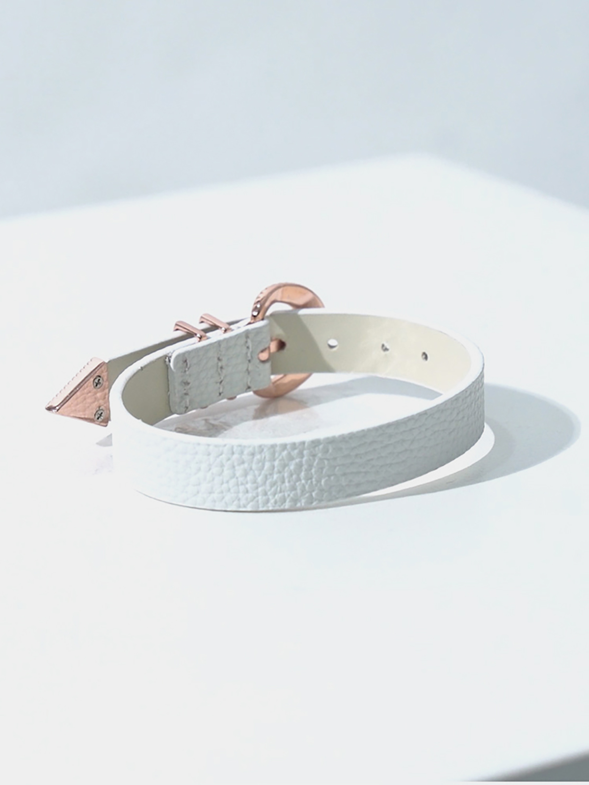 Signature AC Bracelet #001 [White & Rose gold]