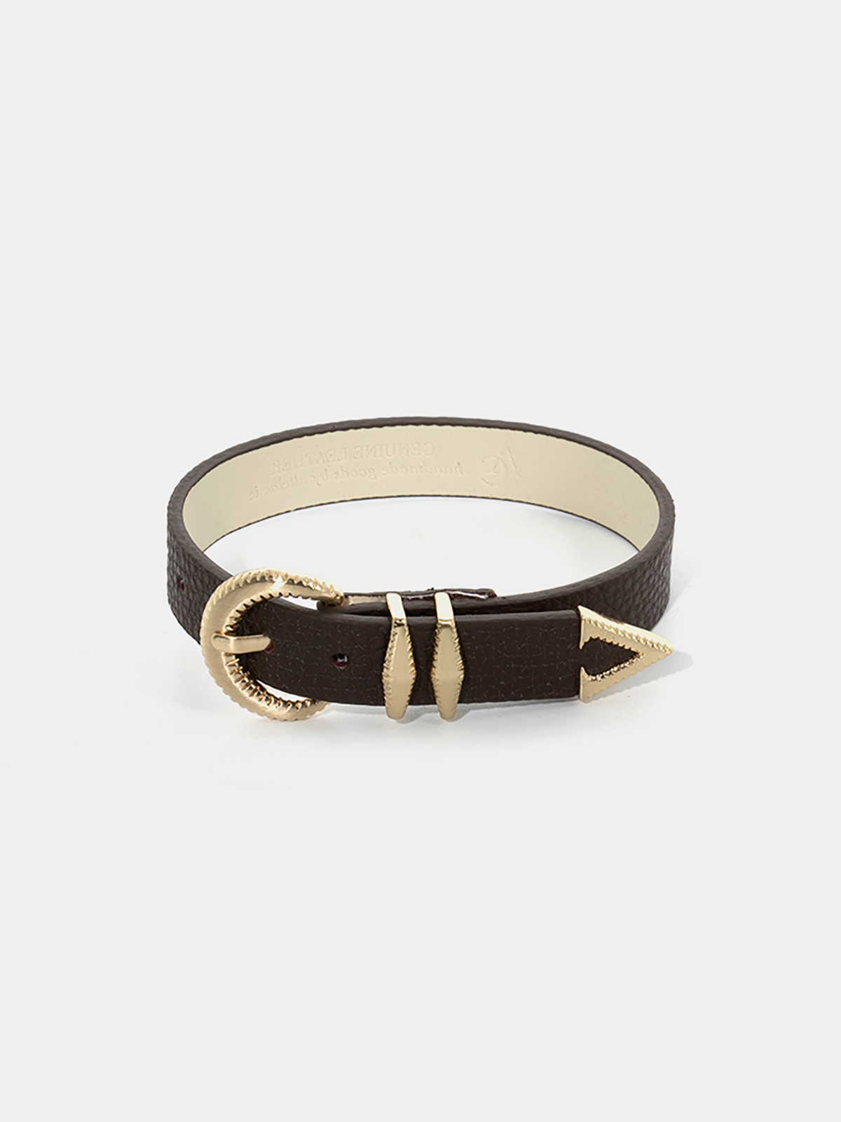 Signature AC Bracelet #001 [D.brown & Gold]