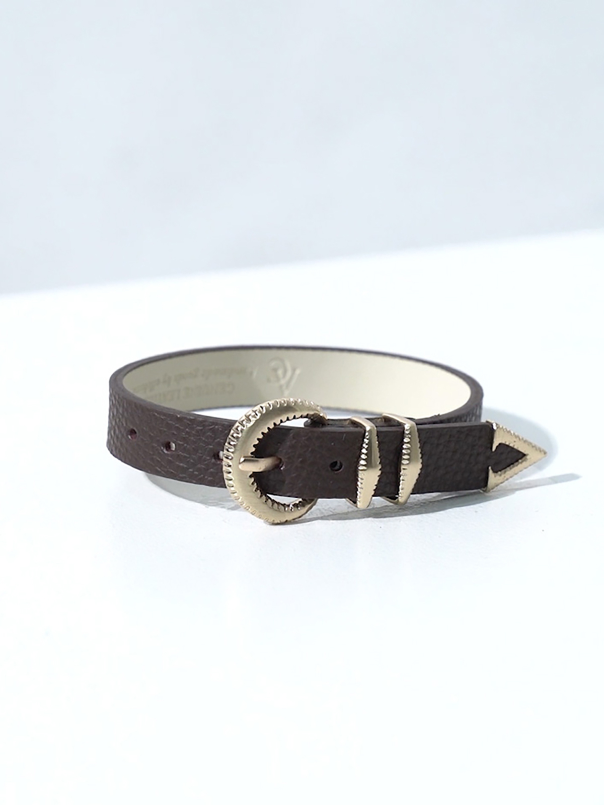 Signature AC Bracelet #001 [D.brown & Gold]